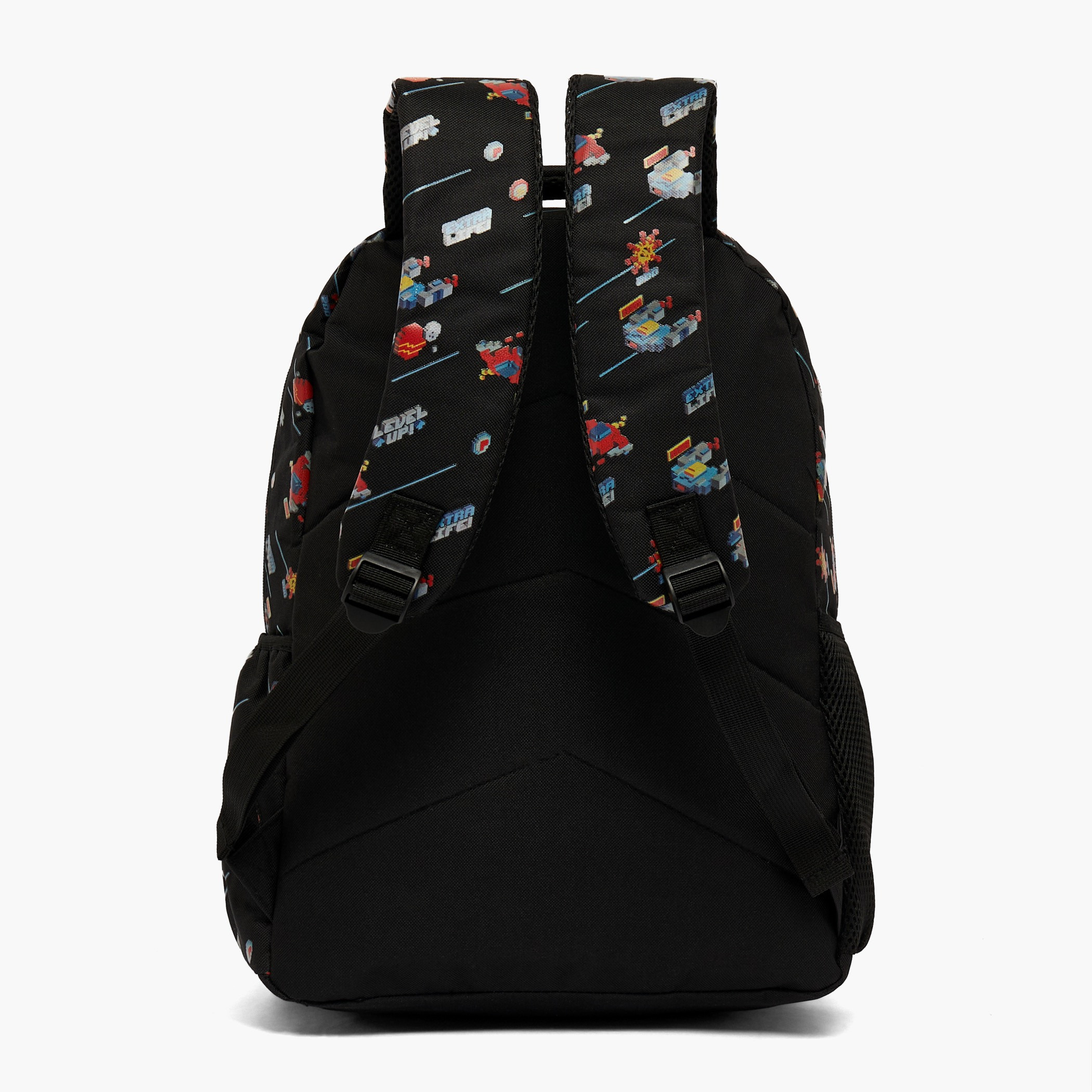شنطة ظهر بطبعة ألعاب للأولاد من 8-13 سنة مع أحزمة كتف مبطنة - 17 بوصة-school-bagsandbackpacks-backpacks-image-9