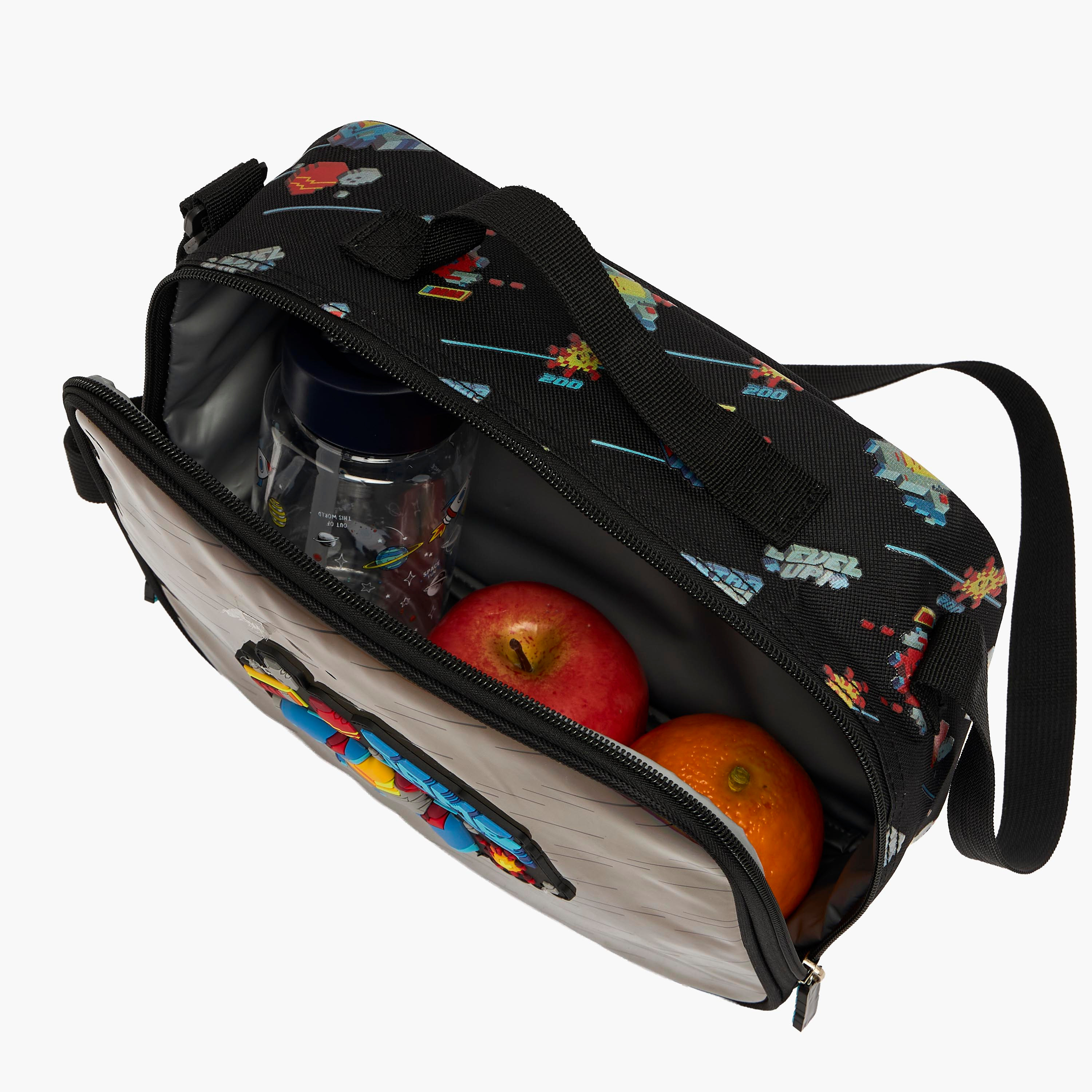Game Print Lunch Bag for Boys 5-8 Years with Insulation-school-lunchessentials-lunchbags-image-5