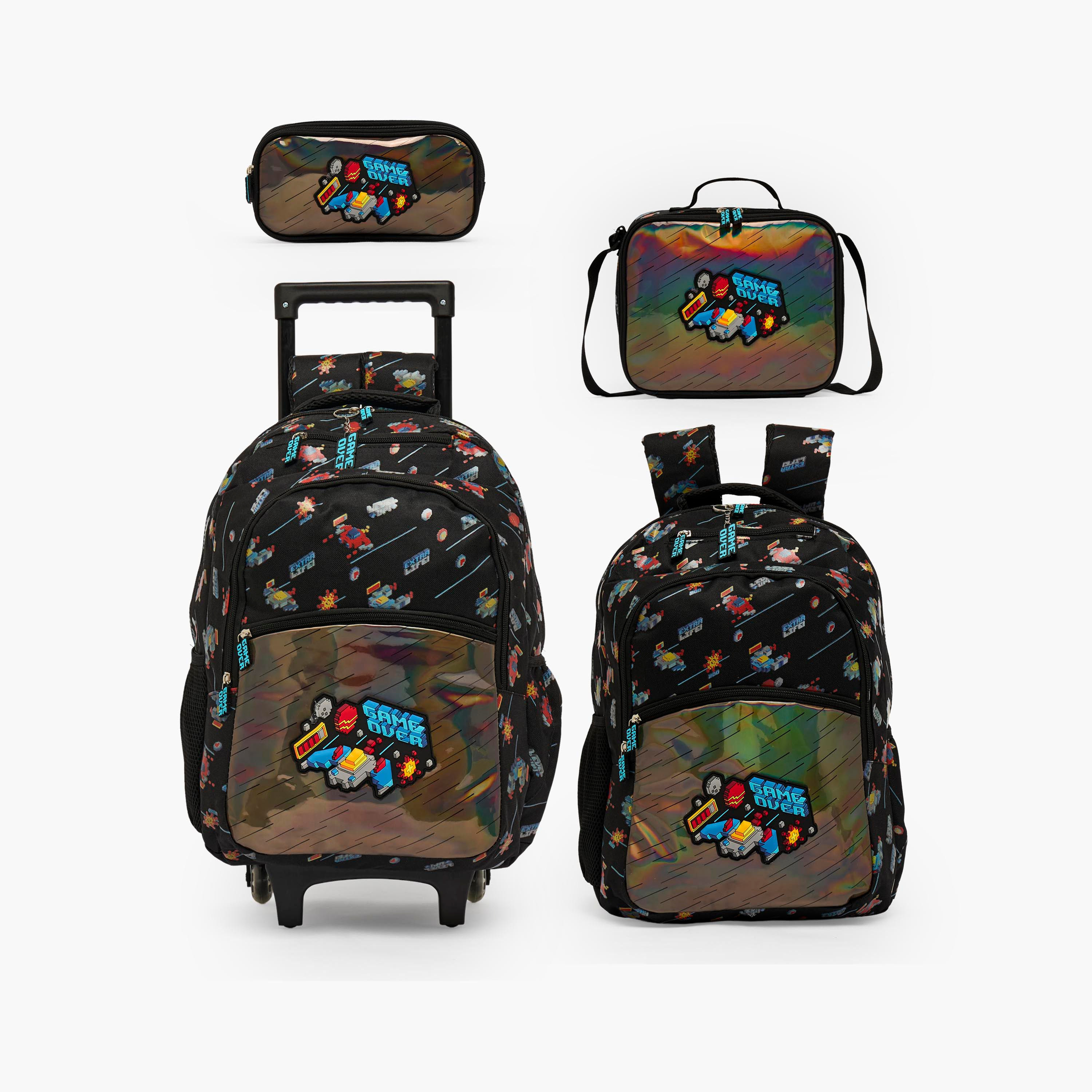 مقلمة أقلام بتفصيلة ألعاب مع مقصورتين-school-stationery-pencilcases-image-8