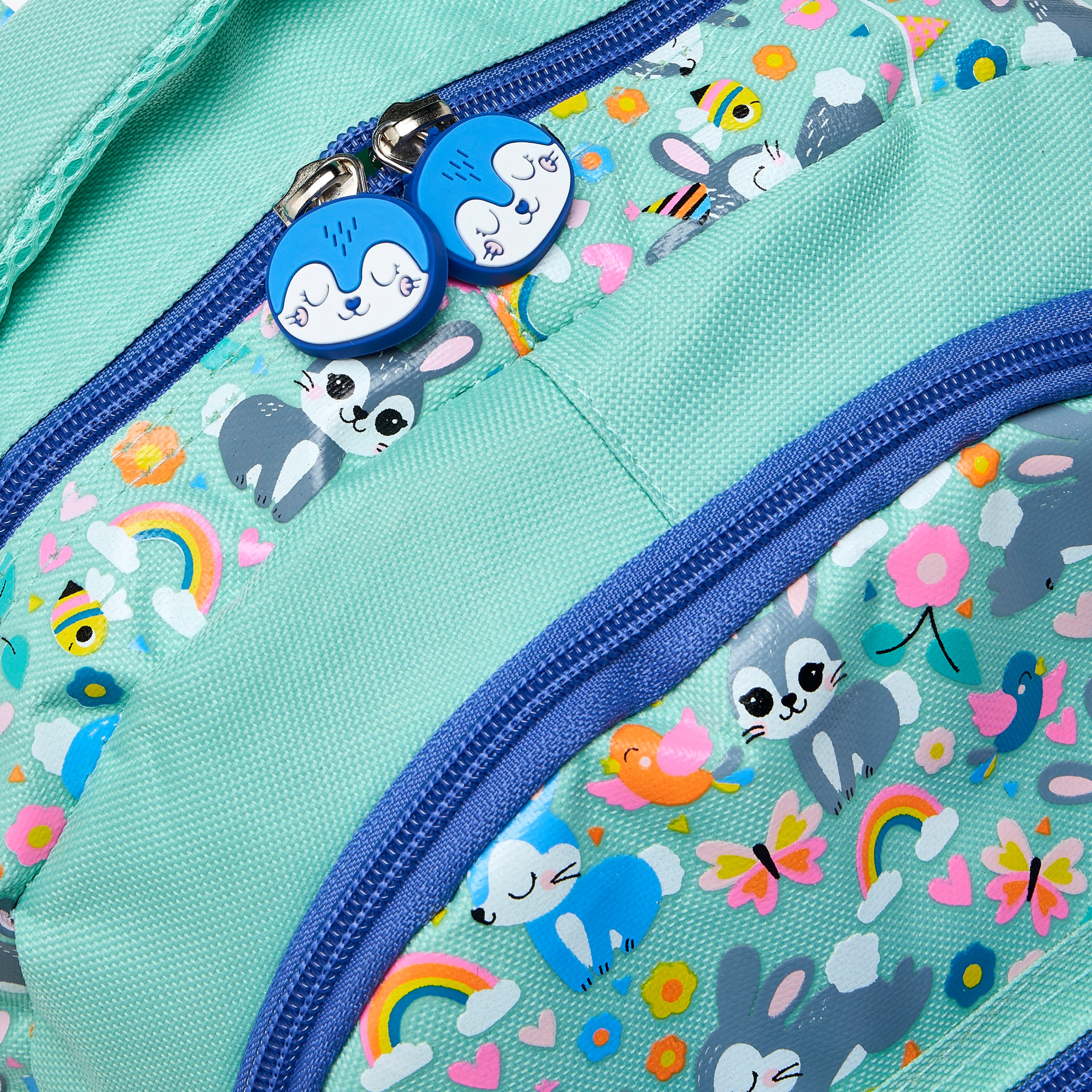 شنطة ظهر للبنات 2-5 سنة بأحزمة مبطنة وزينة أرنب - 14 بوصة-school-bagsandbackpacks-backpacks-image-23