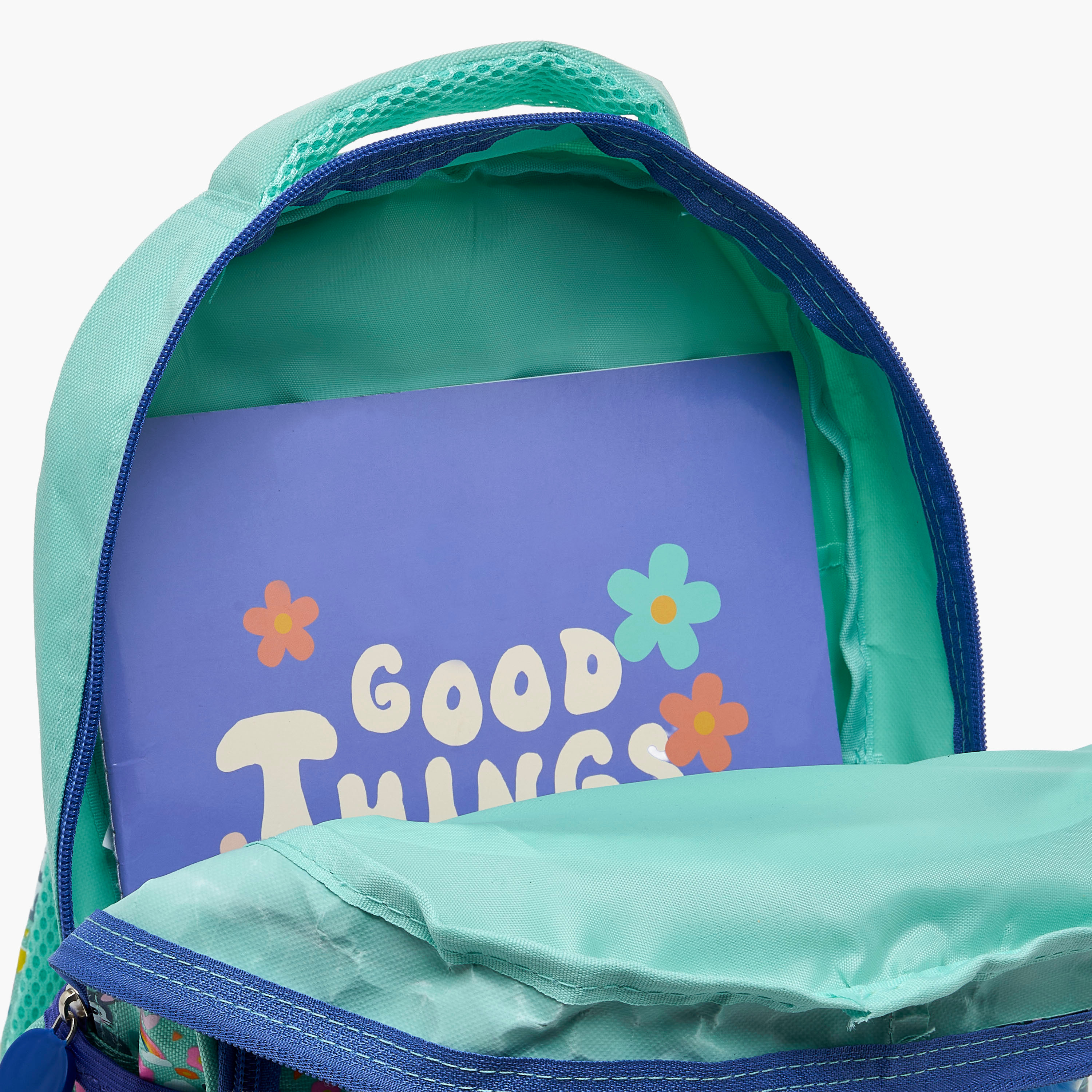 شنطة ظهر للبنات 2-5 سنة بأحزمة مبطنة وزينة أرنب - 14 بوصة-school-bagsandbackpacks-backpacks-image-24