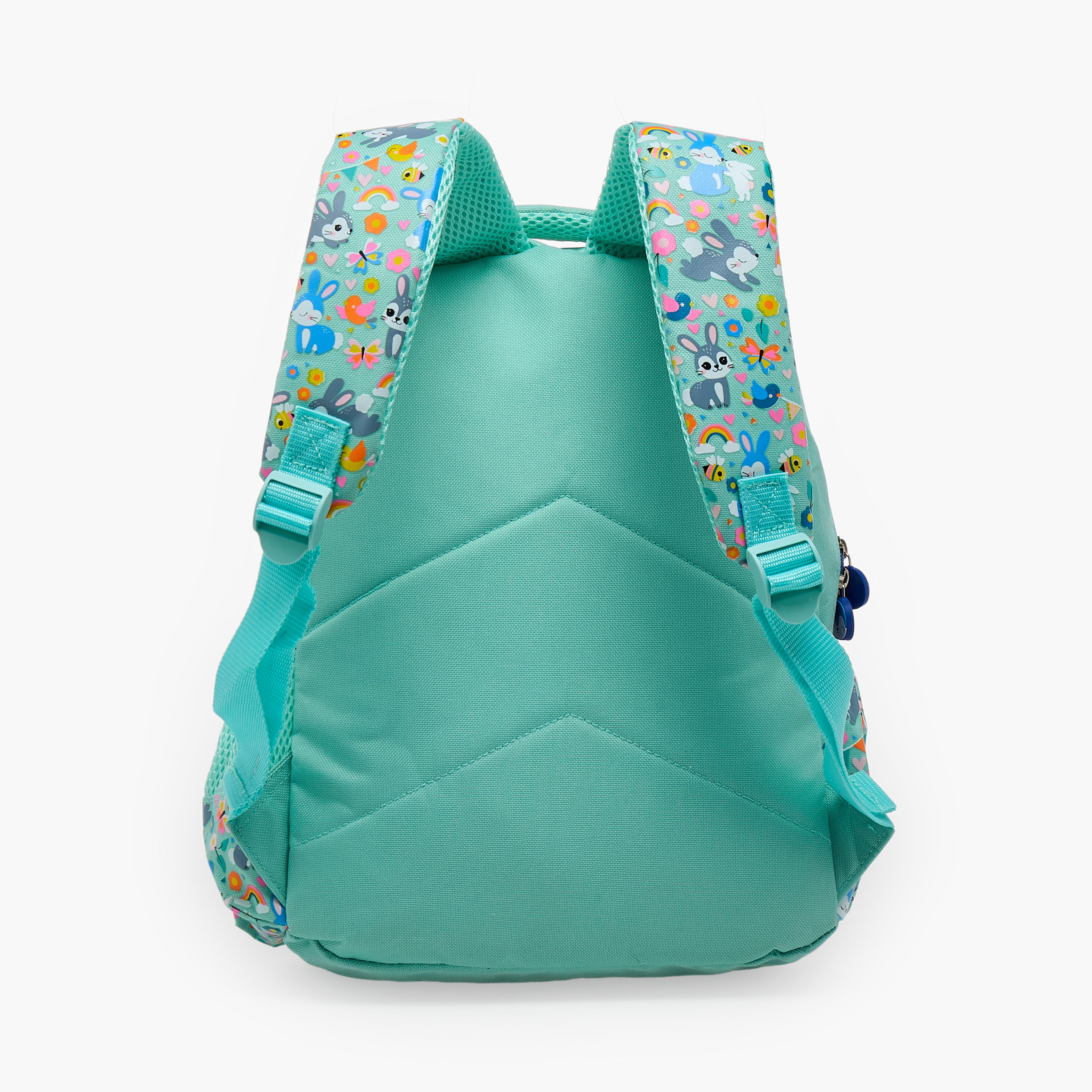 شنطة ظهر للبنات 2-5 سنة بأحزمة مبطنة وزينة أرنب - 14 بوصة-school-bagsandbackpacks-backpacks-image-27
