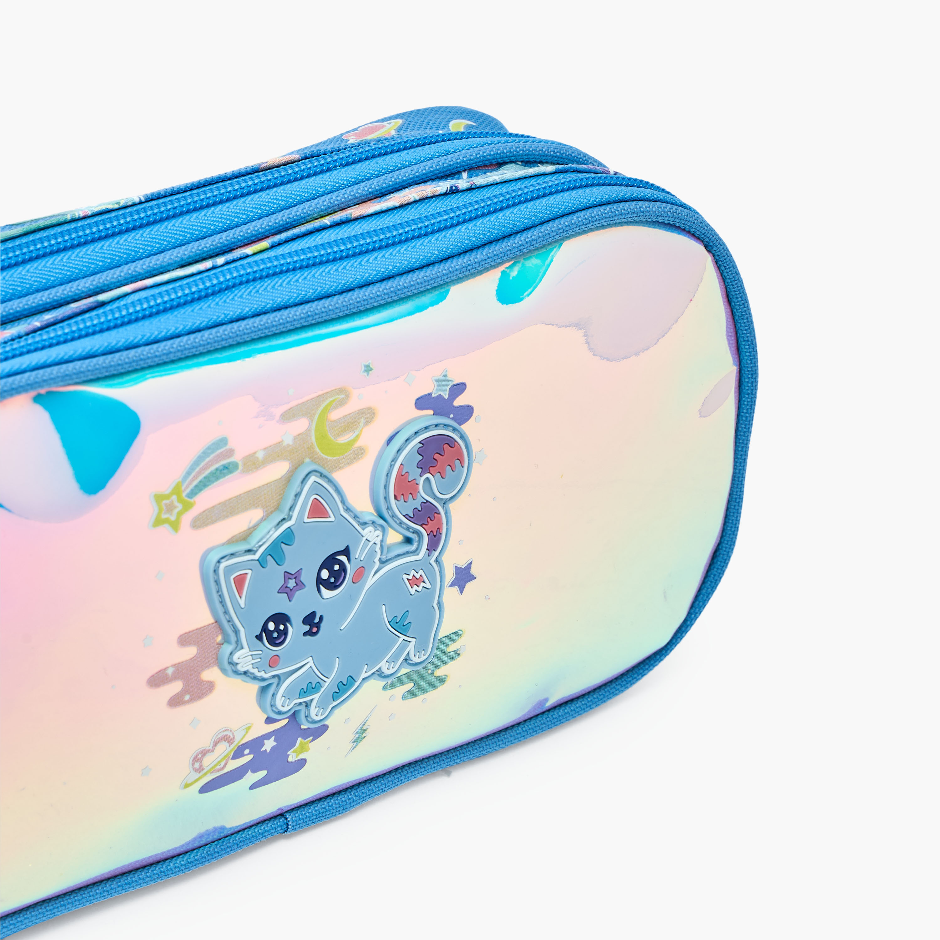مقلمة بقسمين وزخارف-school-stationery-pencilcases-image-6