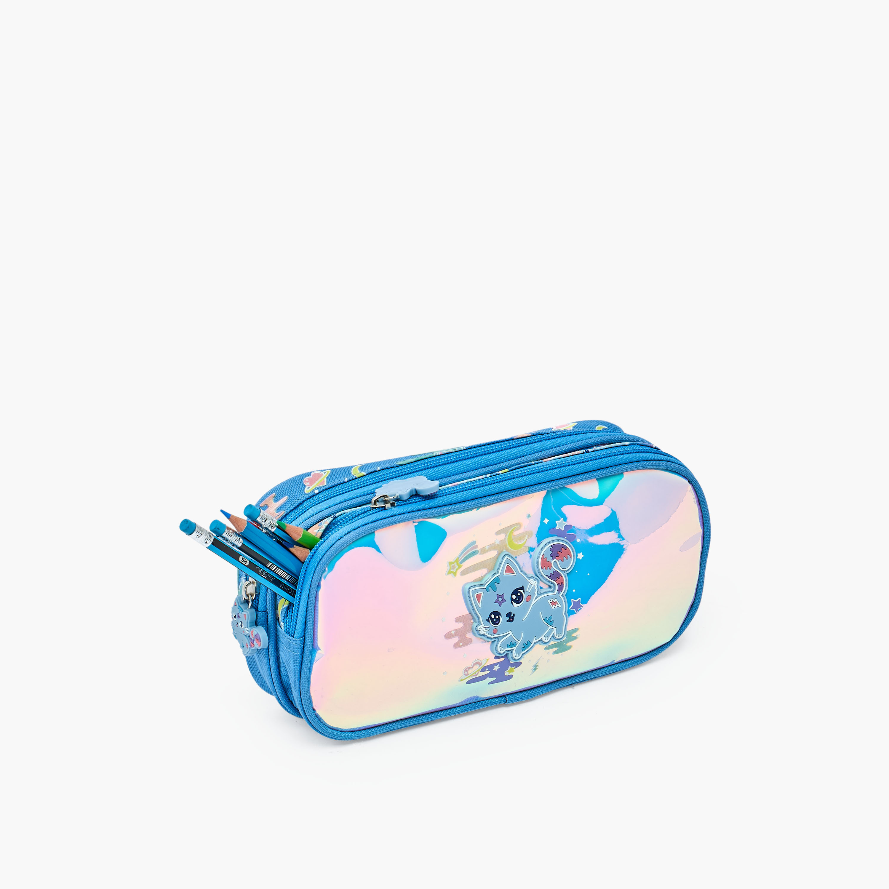 مقلمة بقسمين وزخارف-school-stationery-pencilcases-image-7