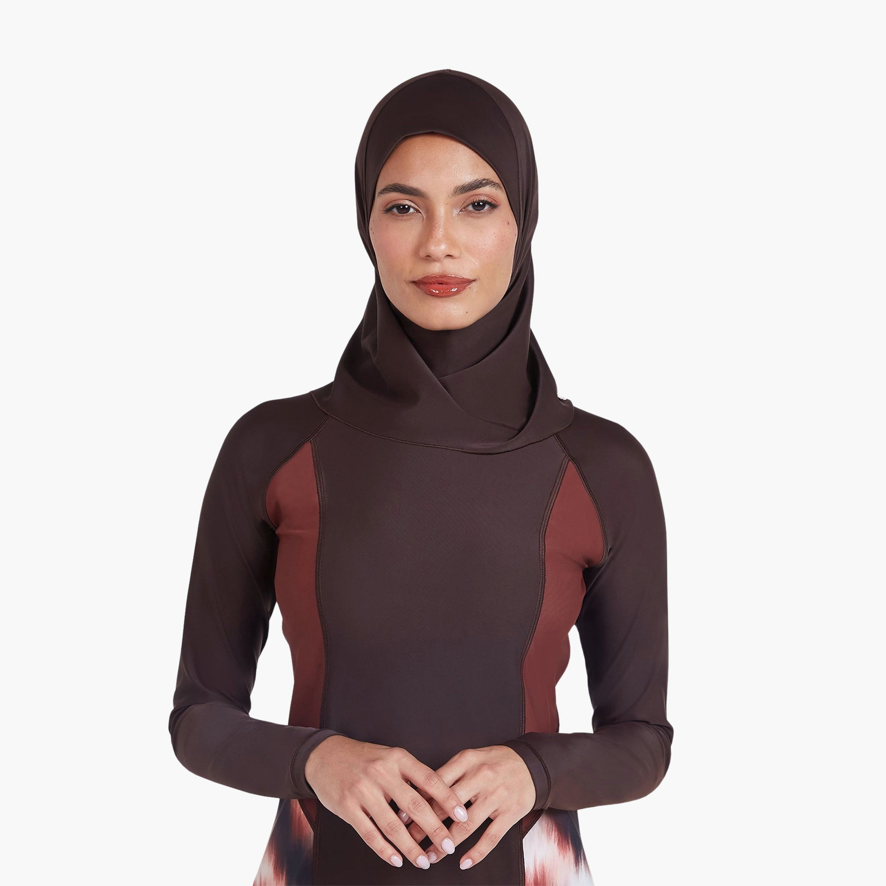 Coega Women's Solid Shaela - Chocolate Tie Dye-sports-women-clothing-swimwear-image-1