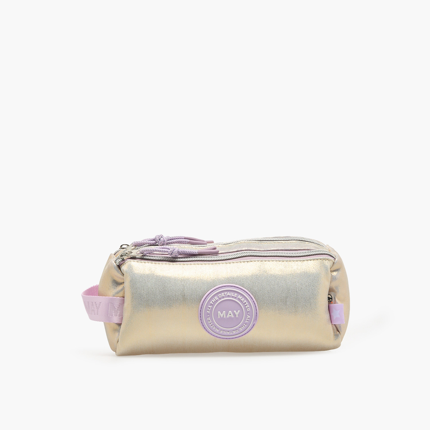 مقلمة أقلام لامعة مع 3 أقسام من ماي فير-school-stationery-pencilcases-image-1
