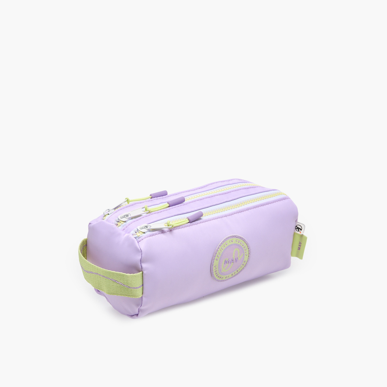 مقلمة أقلام سادة مع 3 مقصورات من ماي فير-school-stationery-pencilcases-image-2