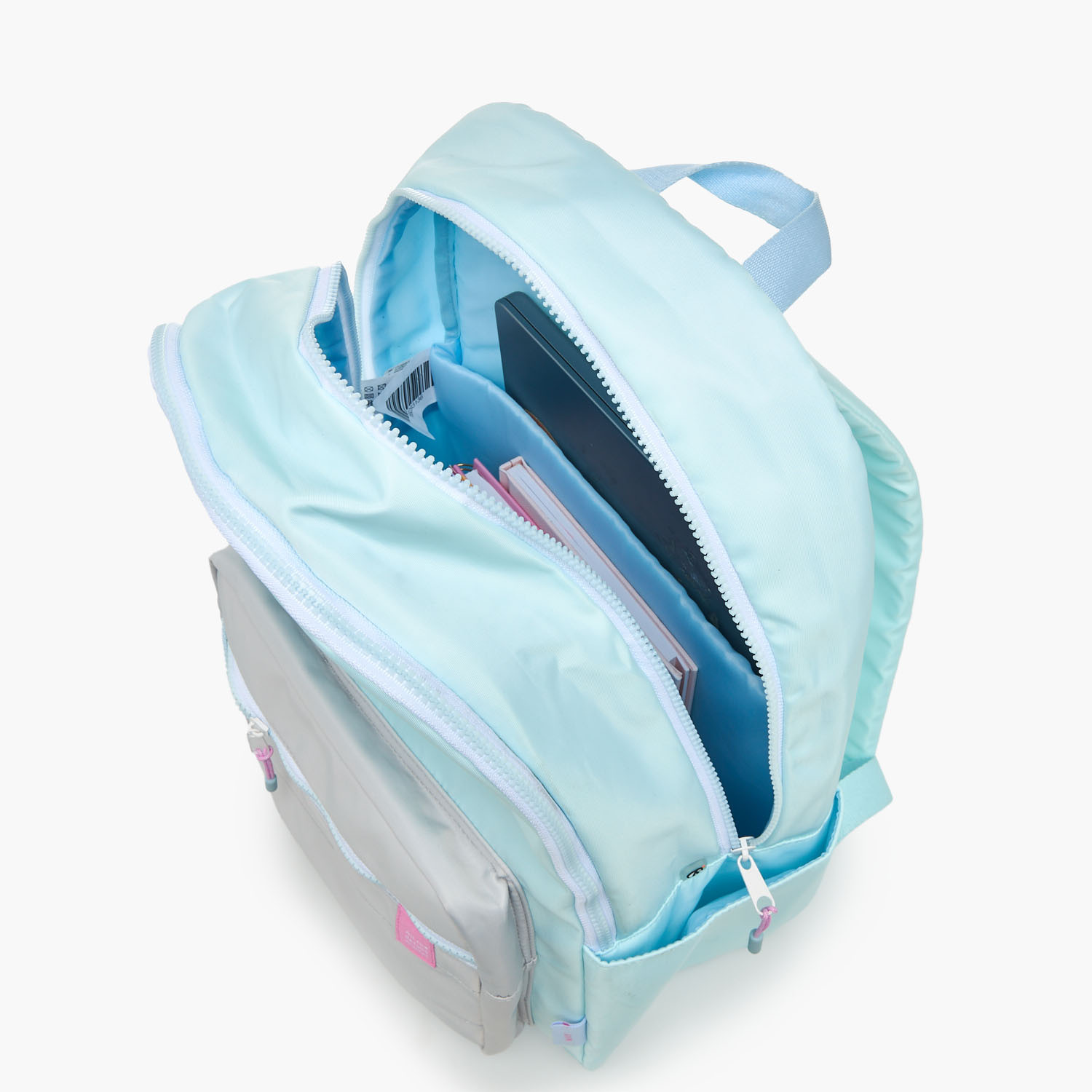 شنطة ظهر سادة بجيب لقارورة المياه من 8-13 سنة من ماي فير - 18 بوصة-school-bagsandbackpacks-backpacks-image-5