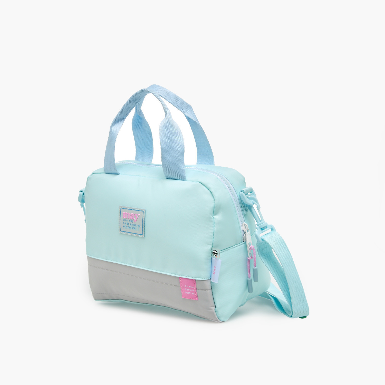 شنطة غداء معزولة بقوالب ملونة للبنات من 8-13 سنة من ماي فير-school-lunchessentials-lunchbags-image-5