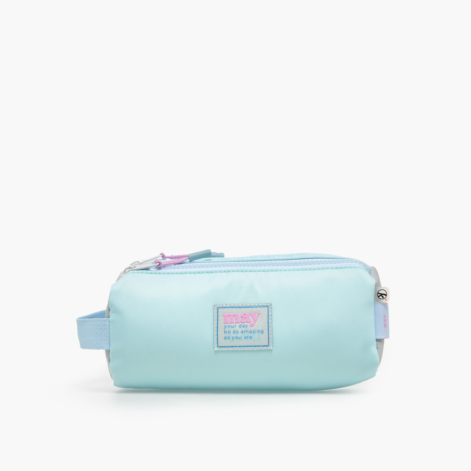 Mayfair Solid Pencil Case with 3 Compartments-school-stationery-pencilcases-image-1