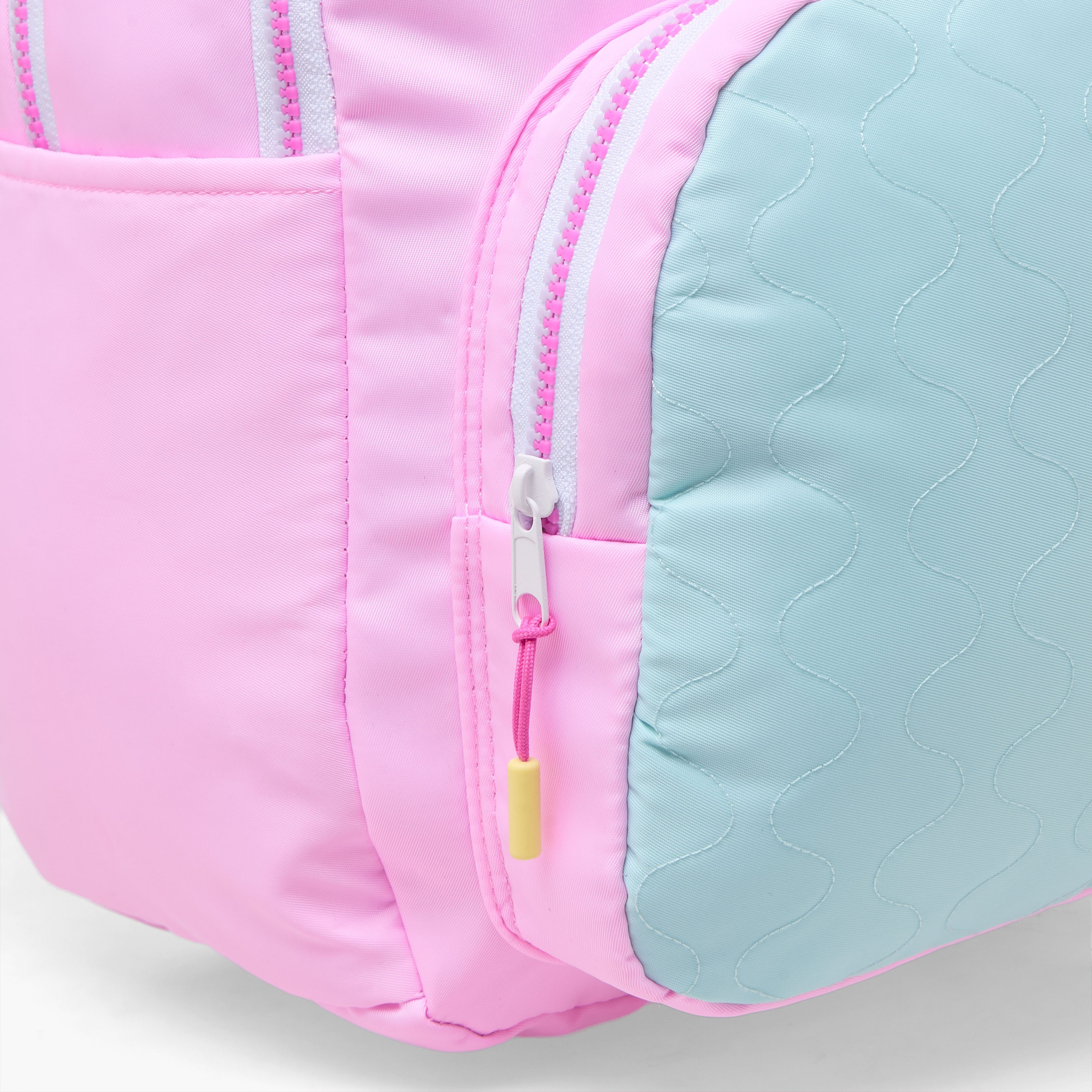Mayfair Slogan Applique Backpack for Girls 8-13 Years with Water Bottle Pocket-school-bagsandbackpacks-backpacks-image-5