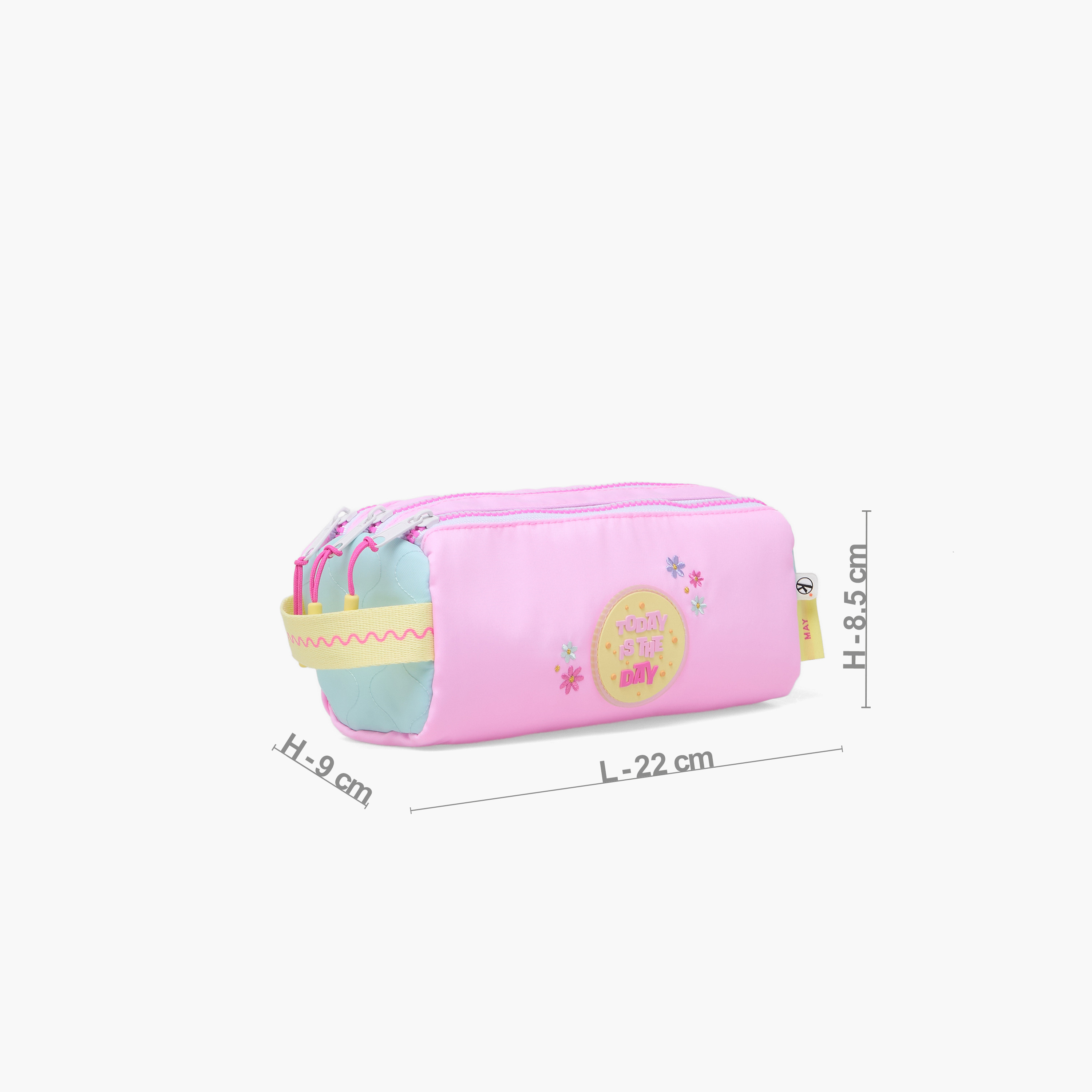 مقلمة بتصميم بارز وسحاب إغلاق من مايفير-school-stationery-pencilcases-image-5