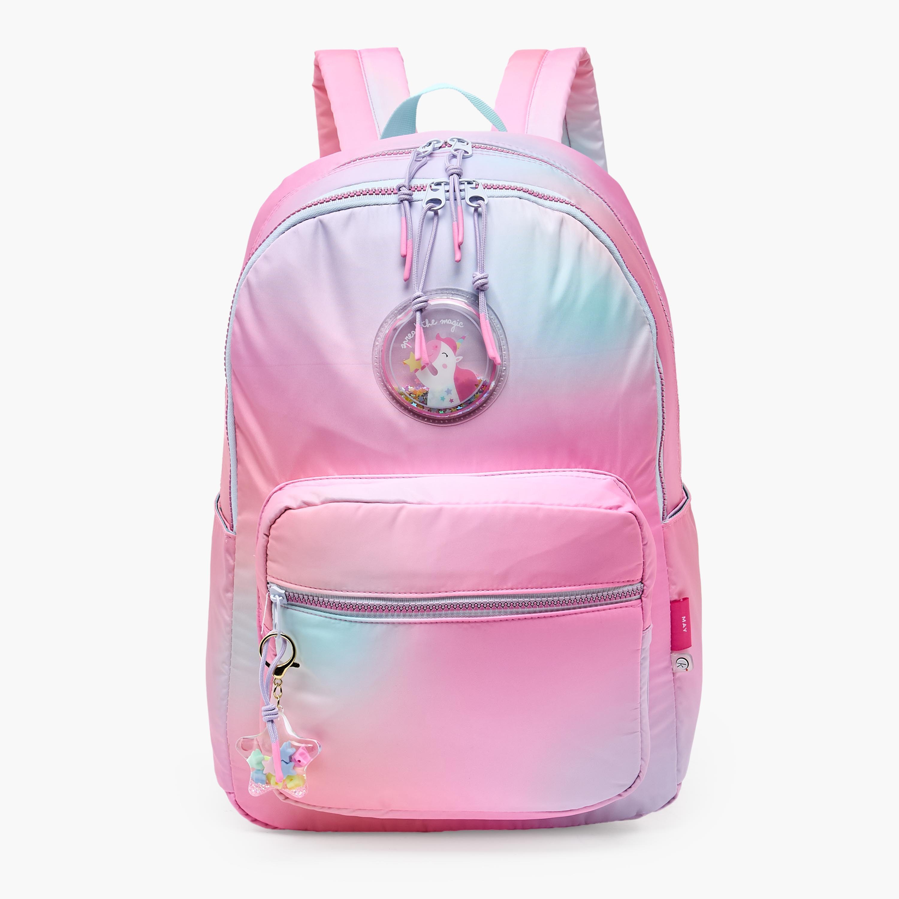 شنطة ظهر للبنات 8-13 سنة مع جيب قارورة ماء يونيكورن من مايفير-school-bagsandbackpacks-backpacks-image-1