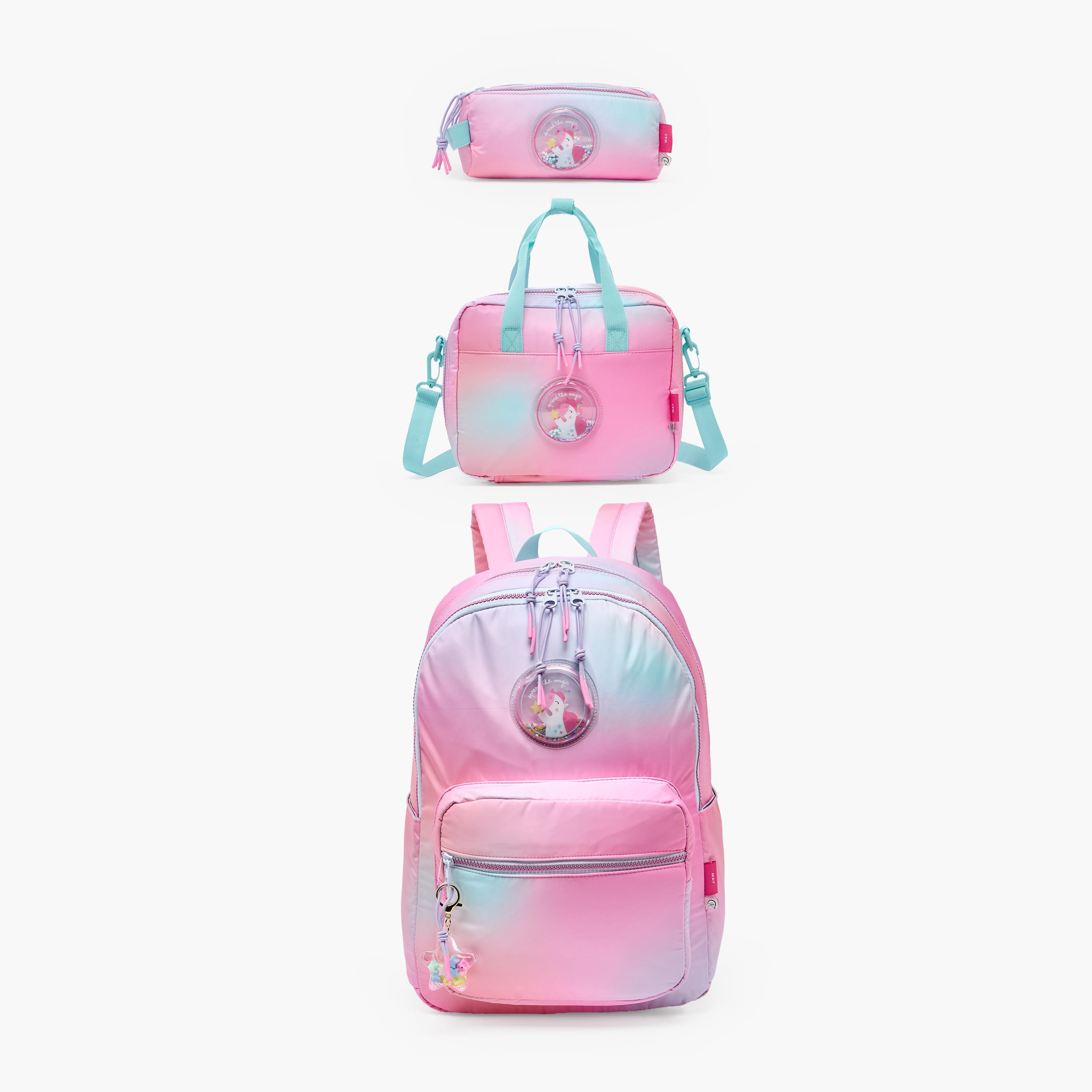 شنطة ظهر للبنات 8-13 سنة مع جيب قارورة ماء يونيكورن من مايفير-school-bagsandbackpacks-backpacks-image-8