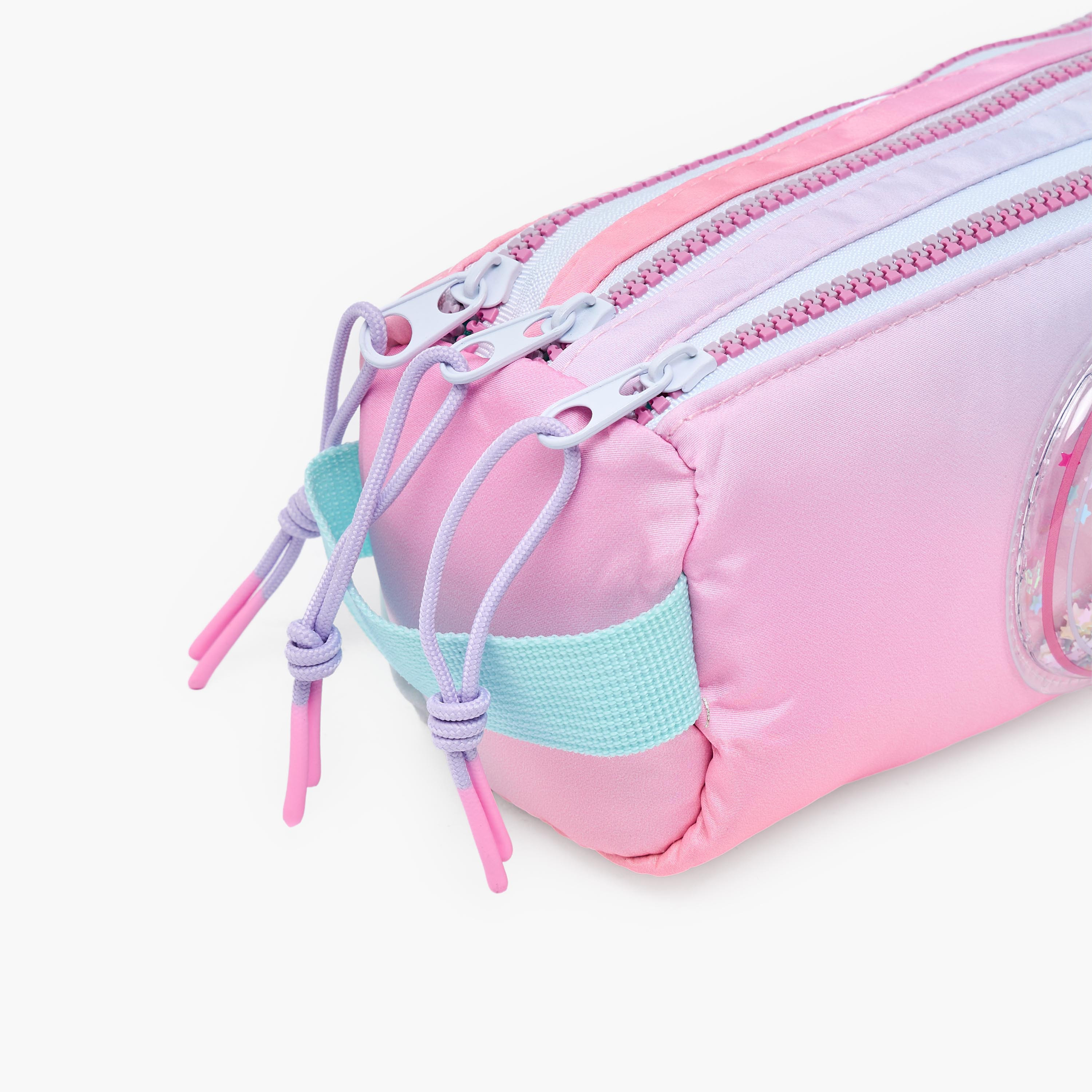 مقلمة بـ 3 أقسام أومبري وطبعات يونيكورن من مايفير-school-stationery-pencilcases-image-6