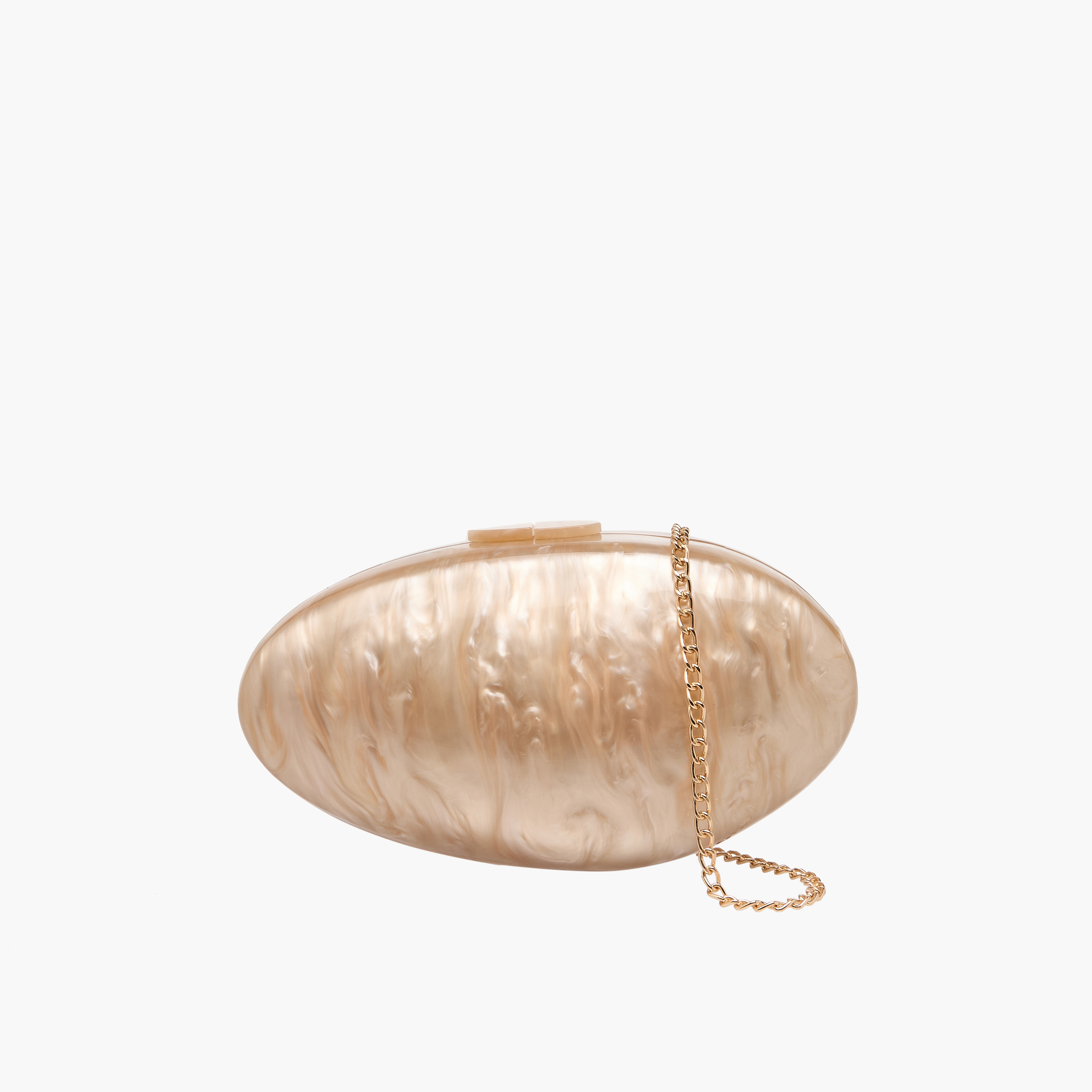 Celeste Textured Clutch with Detachable Chain Strap-women-bagsandwallets-handbags-image-1