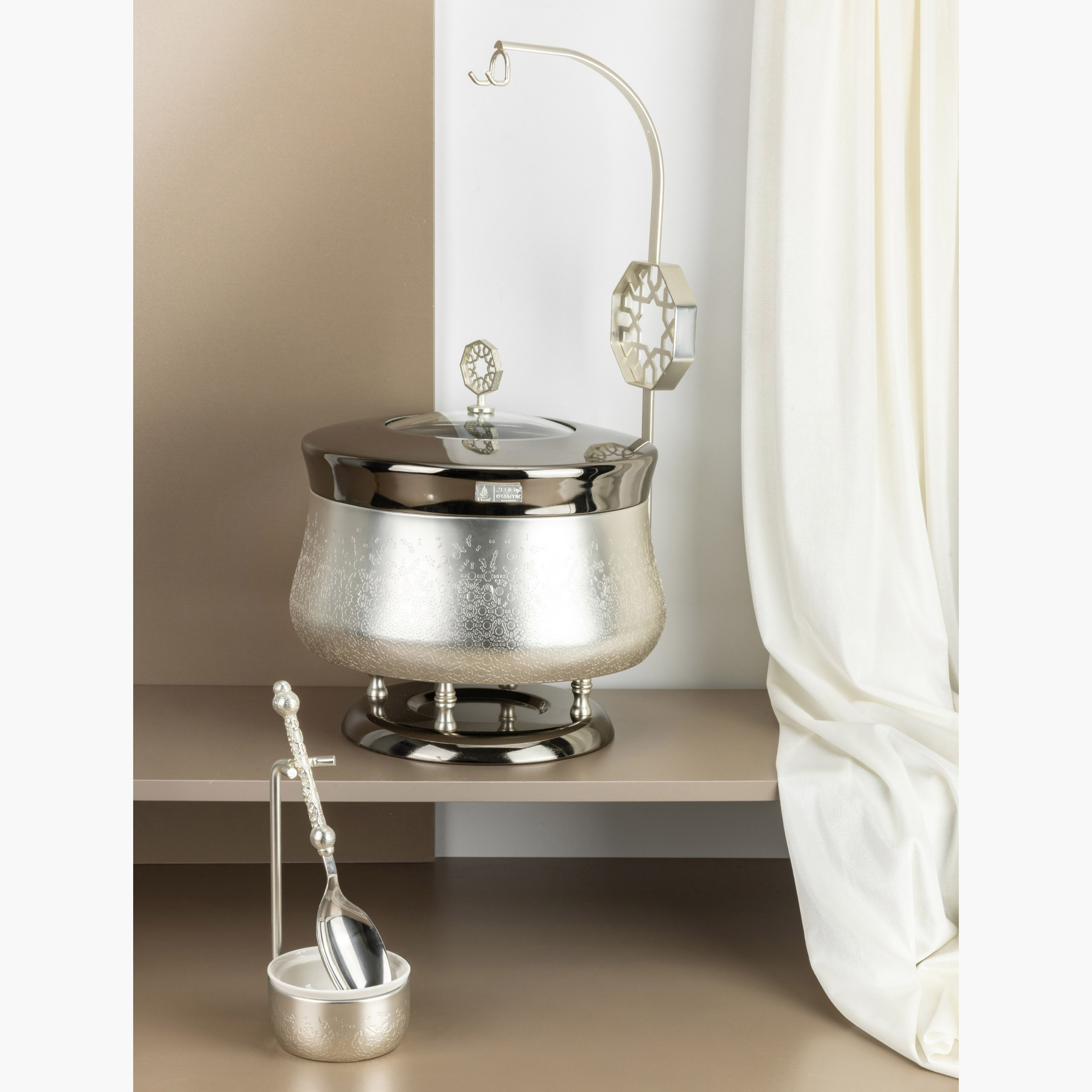 طبق تسخين بوفيه مزخرف-household-dining-serveware-foodwarmersandcasseroles-image-1