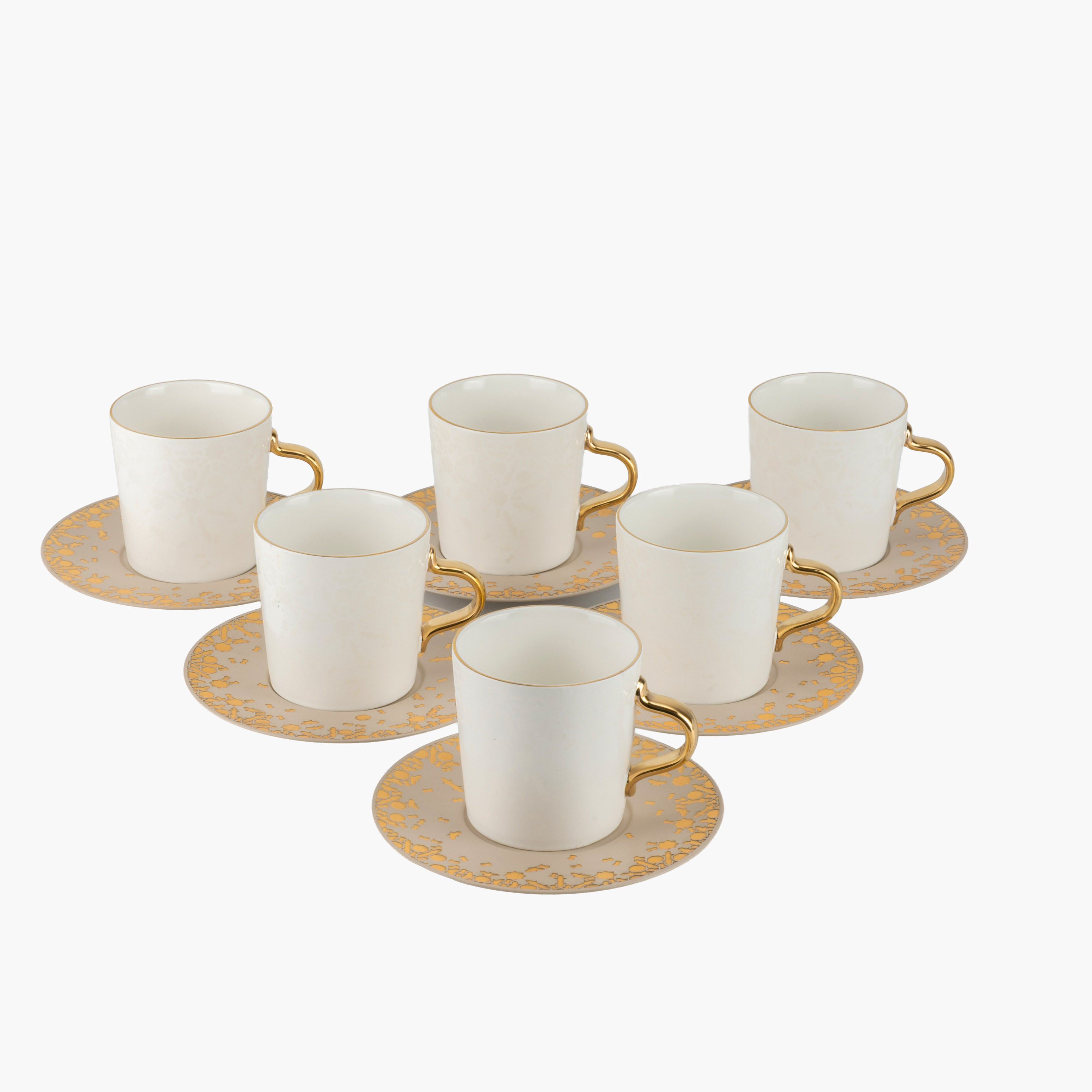 Porcelain Coffee Cup Saucer Set-household-dining-teaandcoffee-teaandcoffeesets-image-2
