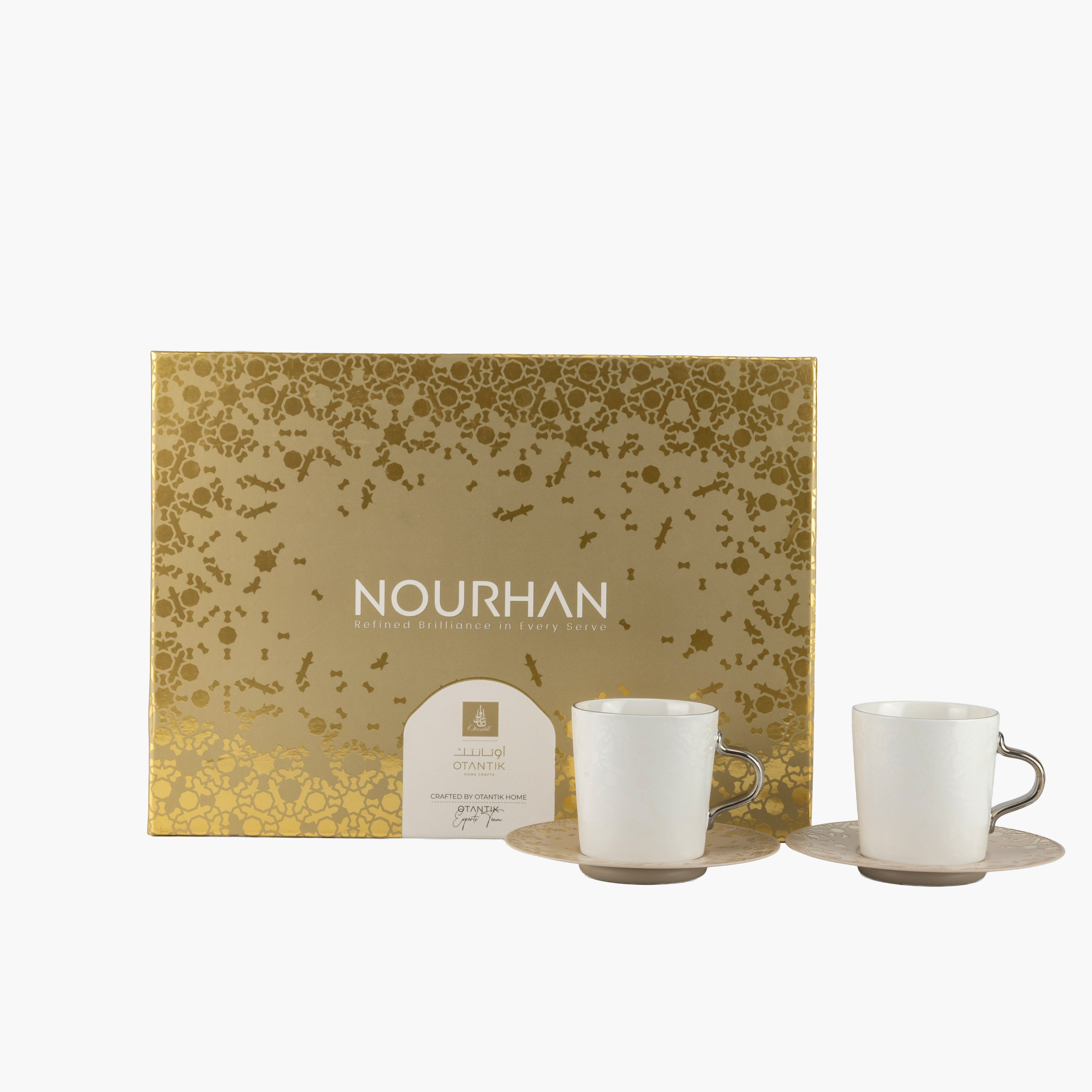 طقم فنجان وصحن قهوة بورسلين-household-dining-teaandcoffee-teaandcoffeesets-image-1