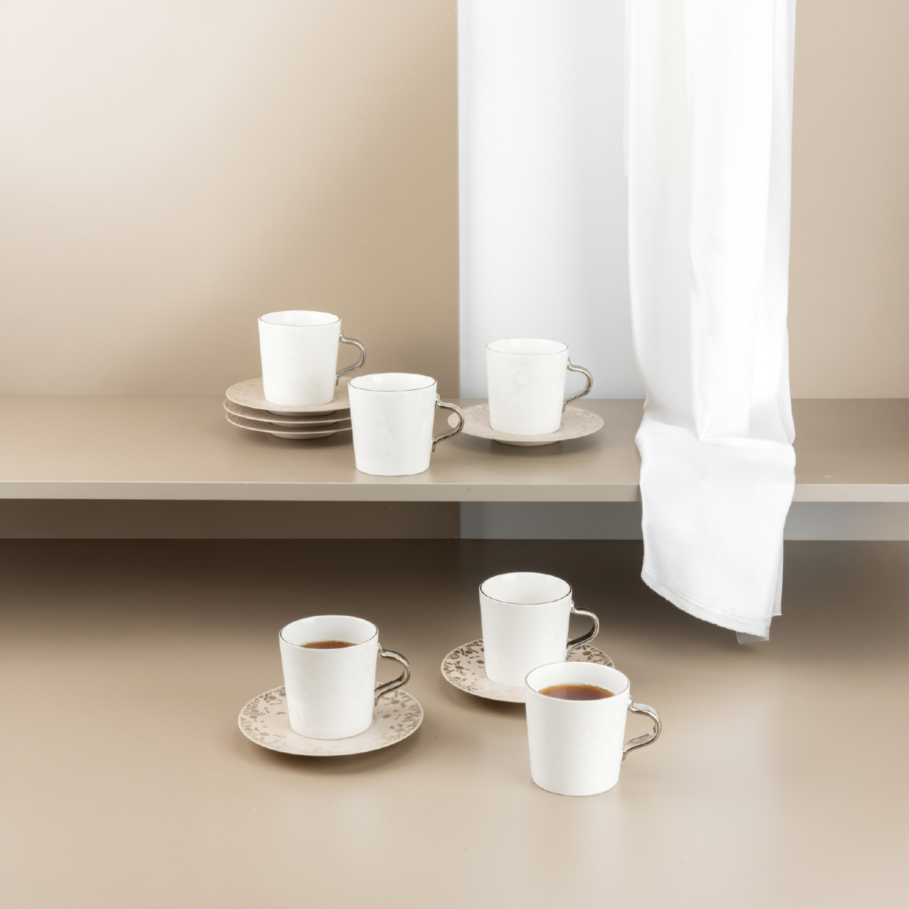 طقم فنجان وصحن قهوة بورسلين-household-dining-teaandcoffee-teaandcoffeesets-image-3