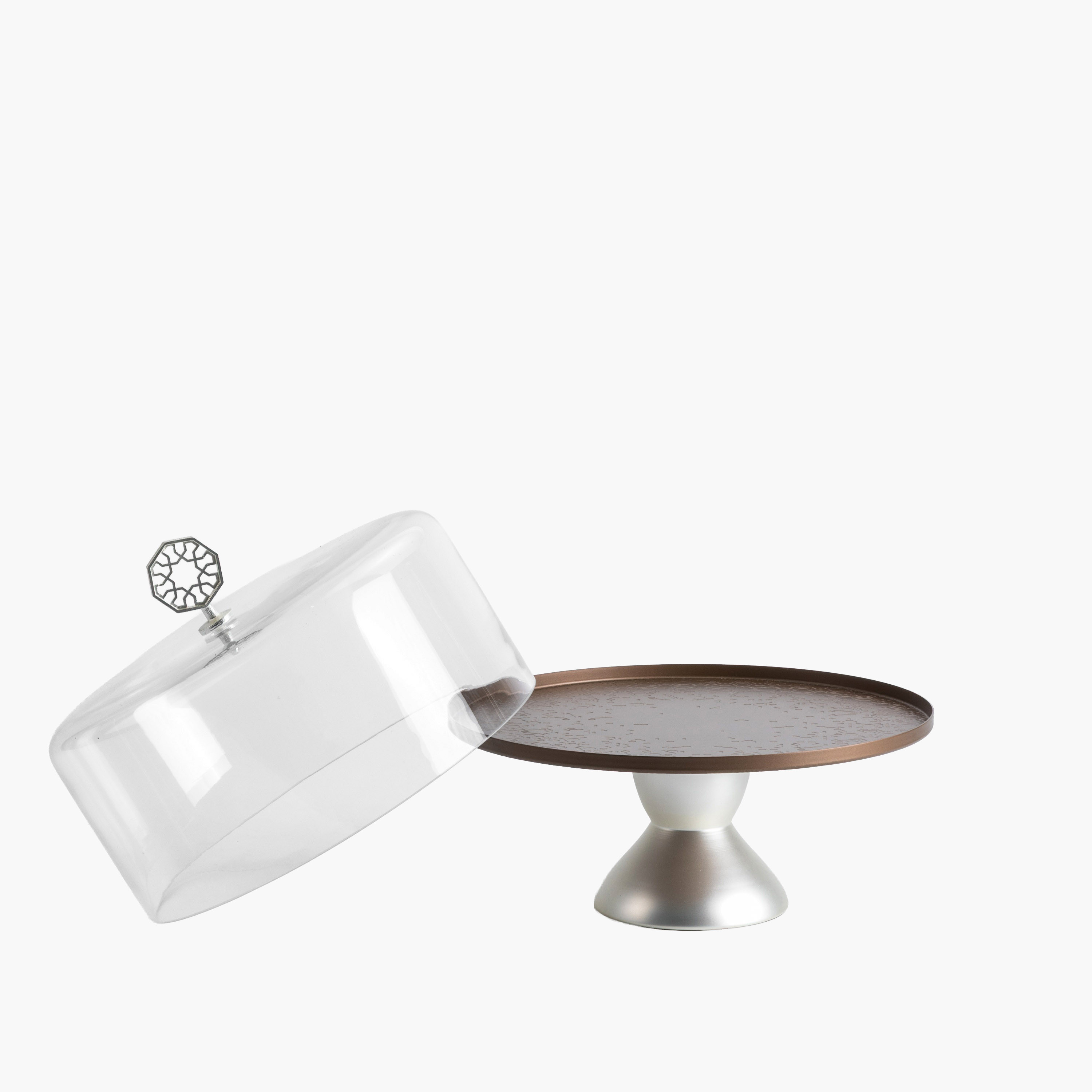 طقم حامل كيك عصري بقبة-household-dining-serveware-cakestands-image-3