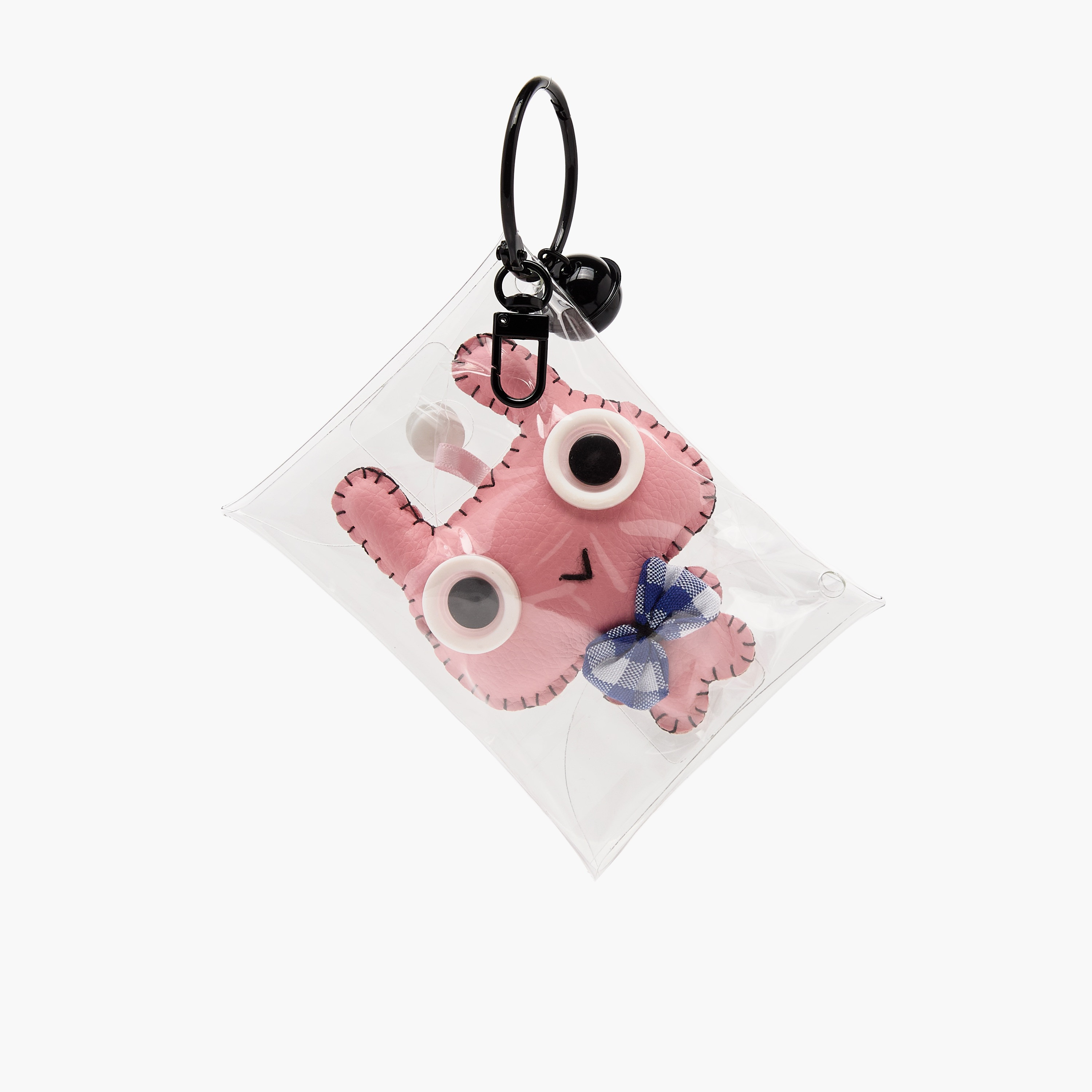 Sasha Rabbit Shaped Bag Charm-girls-accessories-keyringsandbagcharms-image-1