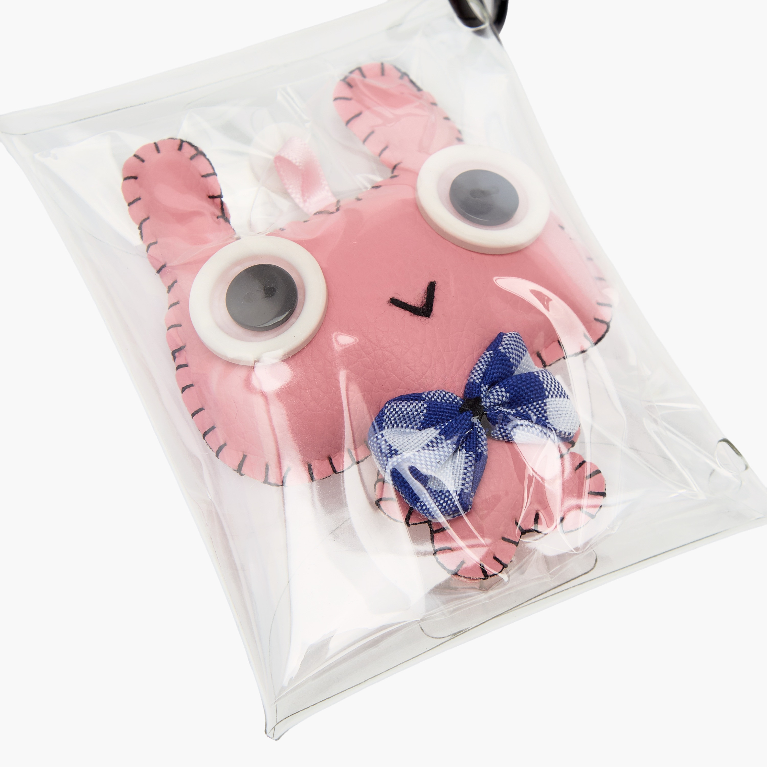 Sasha Rabbit Shaped Bag Charm-girls-accessories-keyringsandbagcharms-image-3