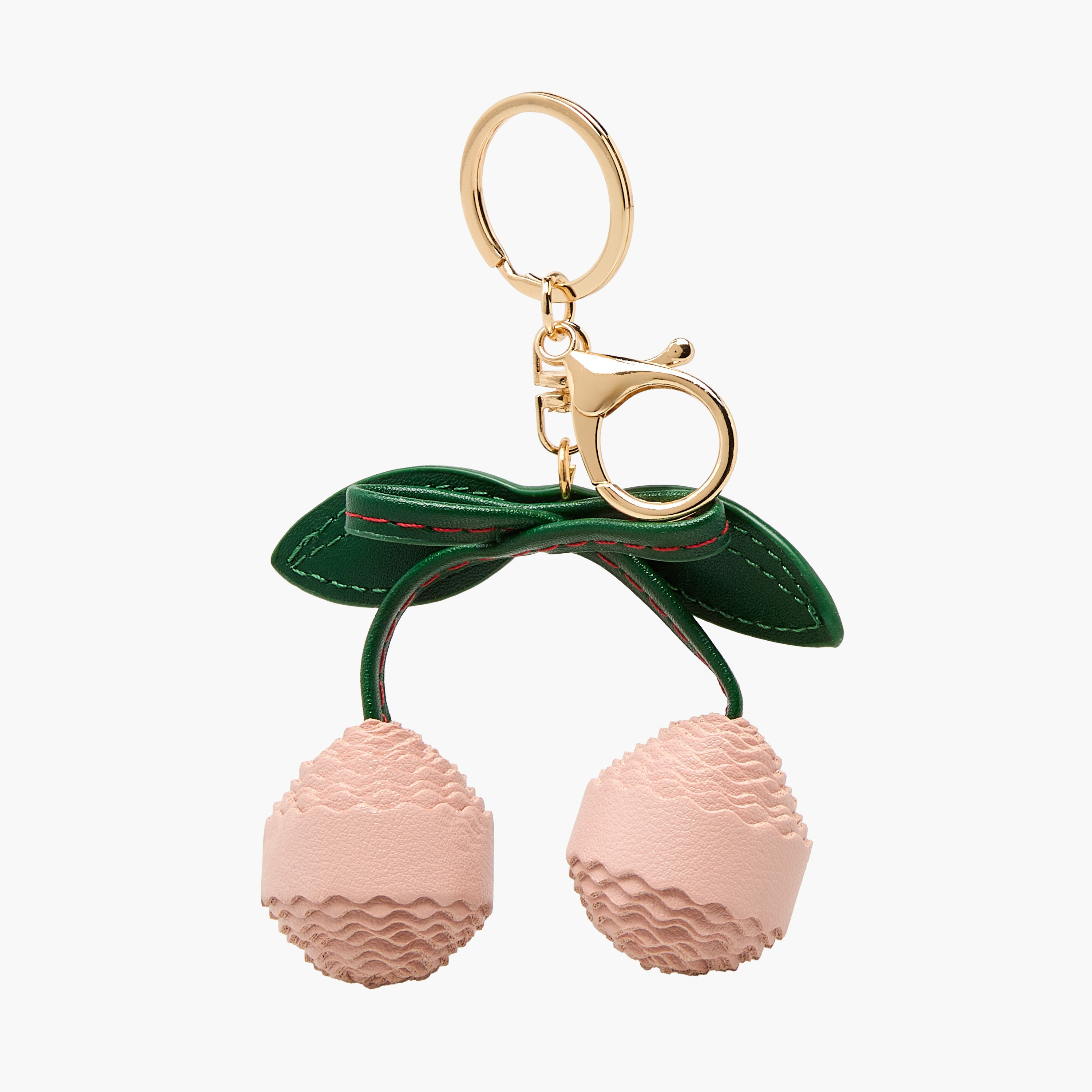 Sasha Cherry Shaped Keychain-girls-accessories-keyringsandbagcharms-image-1