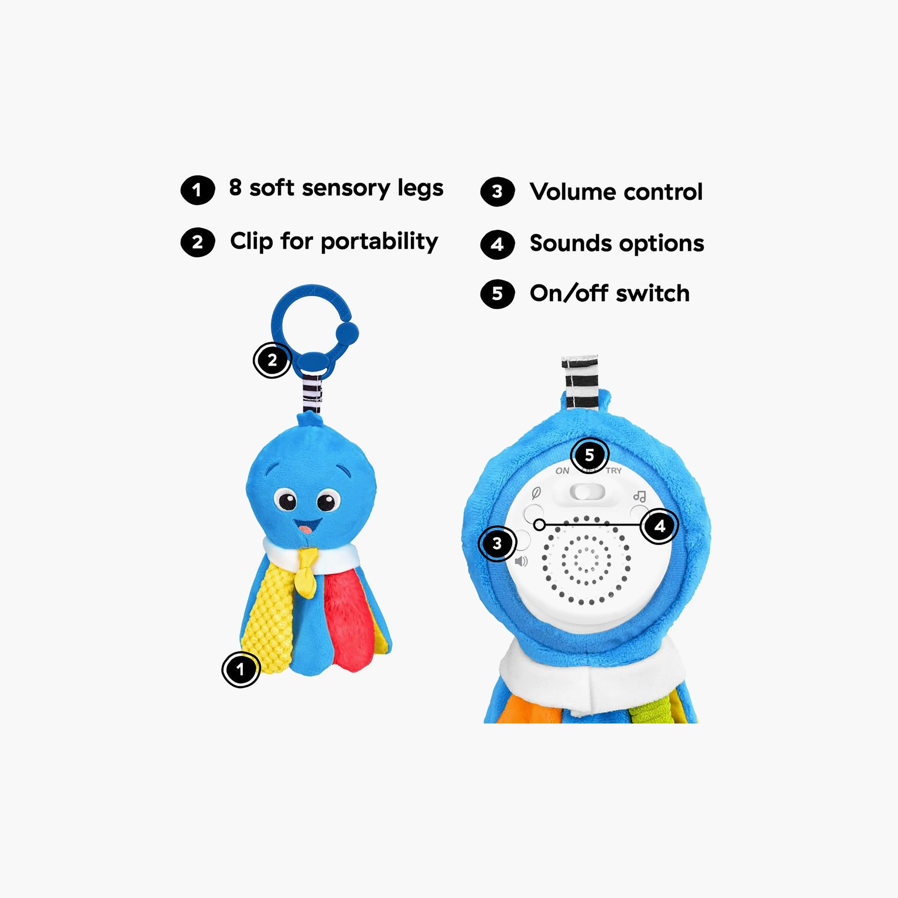Baby Einstein Take Along Opus Musical Soother Plush Toy - 0 Months+-toys-plushsofttoys-image-6