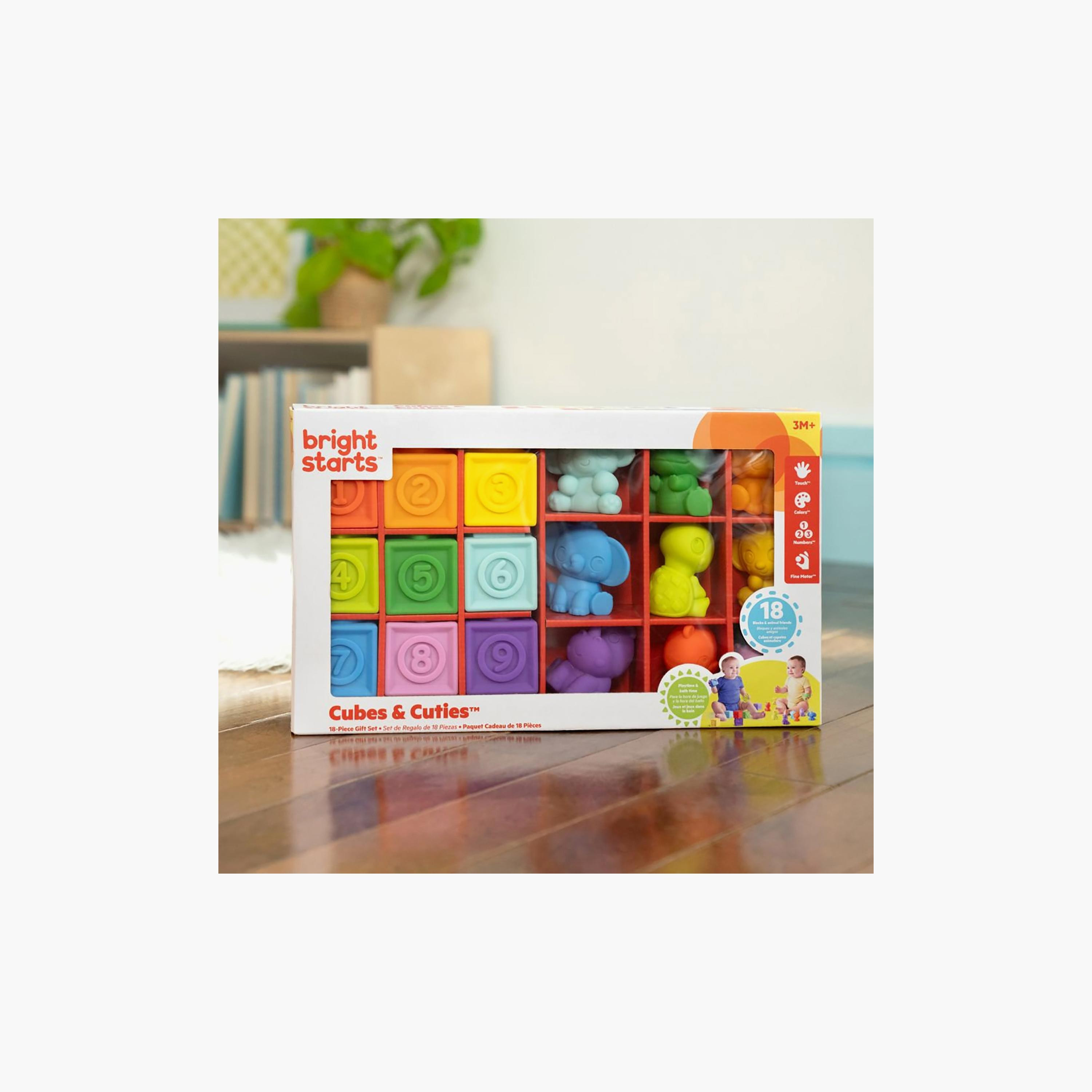 Bright Starts Cubes & Cuties 18-Piece Bath & Play Gift Set - 3-36 Months-household-giftingaccessories-accessories-image-8