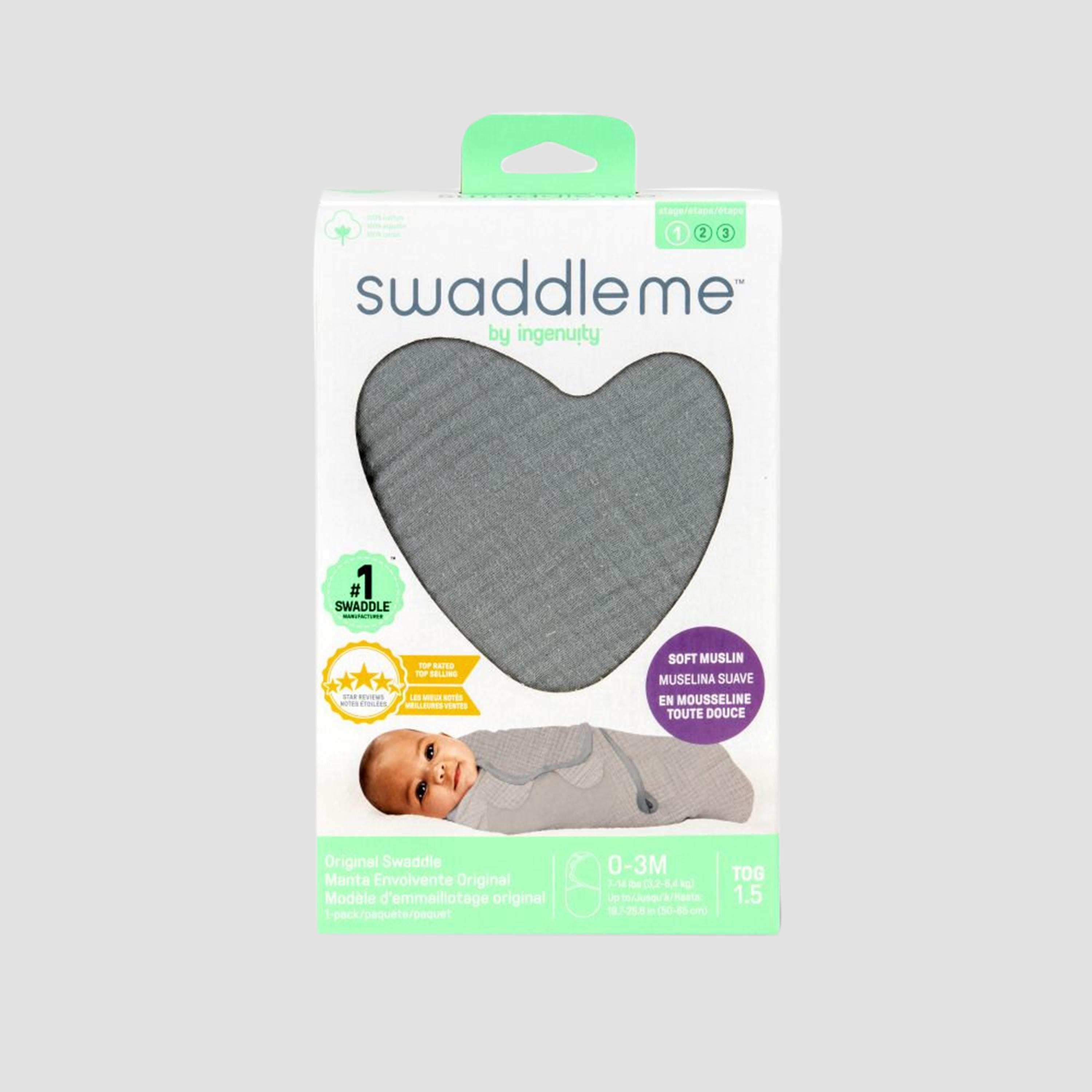 قماط سوادل مي (1.5 توغ) قماش موسلين الأصلي لعمر 0-3 أشهر من إنجينويتي-baby-nursery-blanketsandswaddles-swaddlesandsleepingbags-image-2