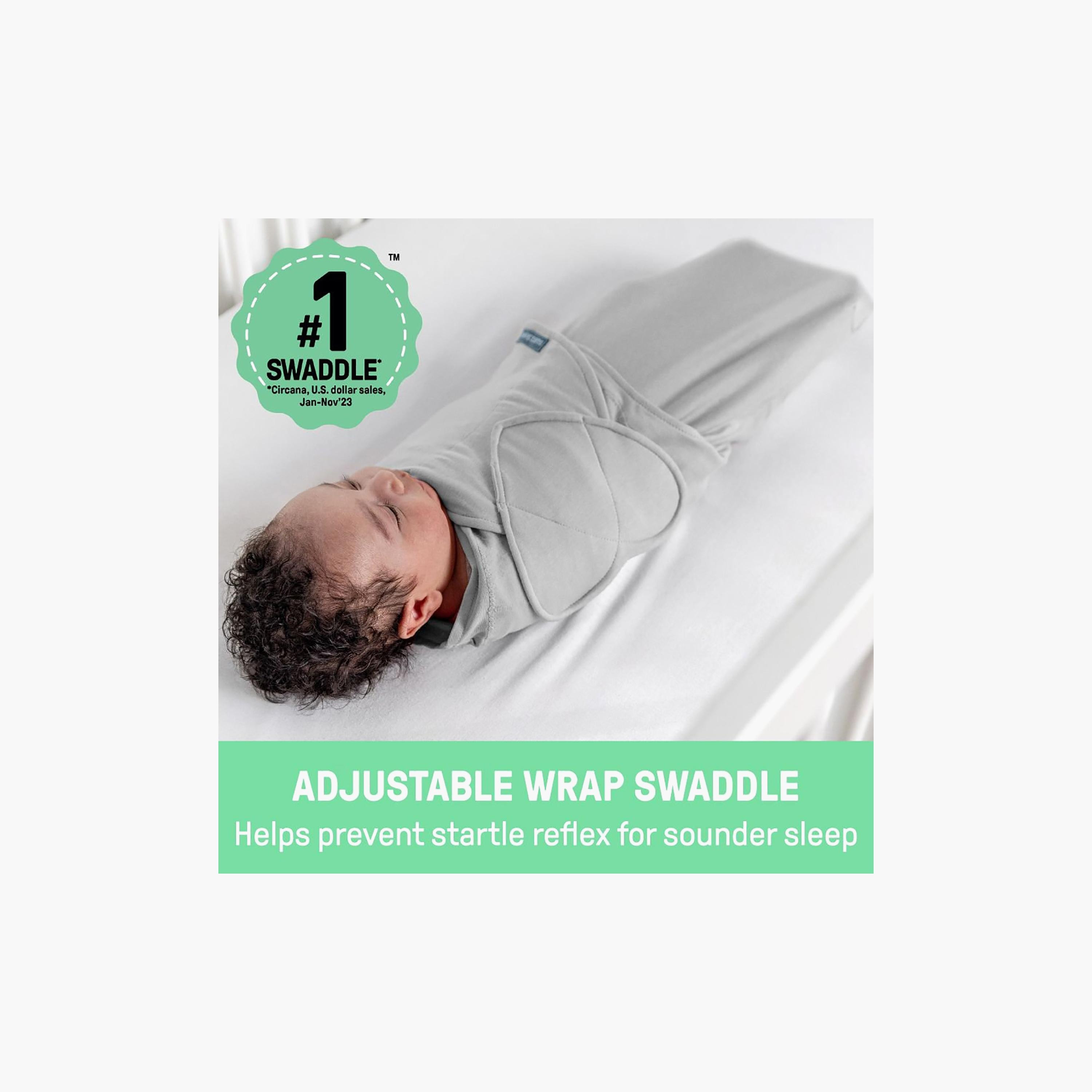 طقم قماط 3 قطع سوادل مي بتصميم مونوغرام لعمر 0-3 أشهر من إنجينويتي-baby-nursery-blanketsandswaddles-swaddlesandsleepingbags-image-6