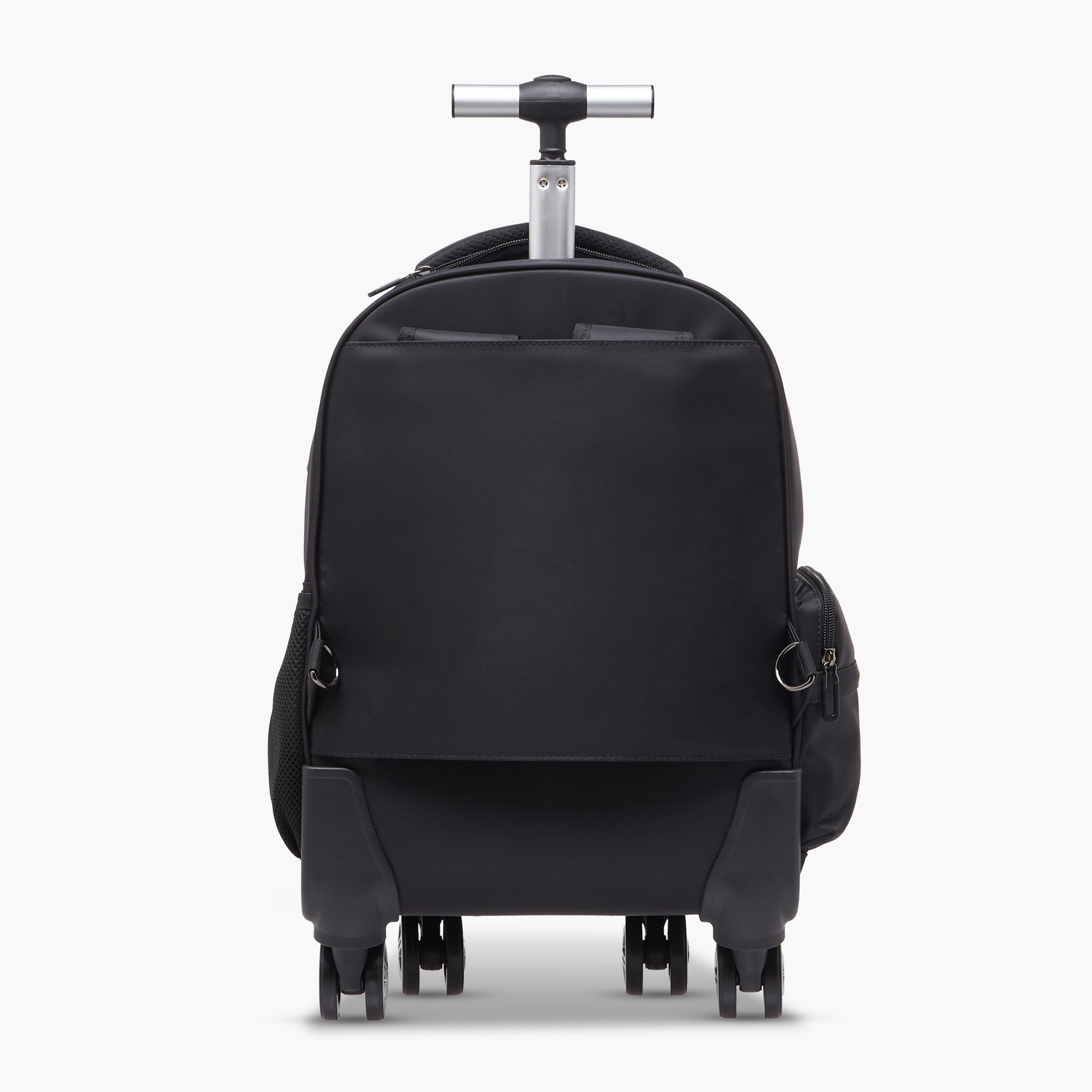شنطة ترولي سادة بمقبض قابل للسحب للأولاد بعمر 8 -13 سنة - 18.5 بوصة-school-bagsandbackpacks-trolleybags-image-10