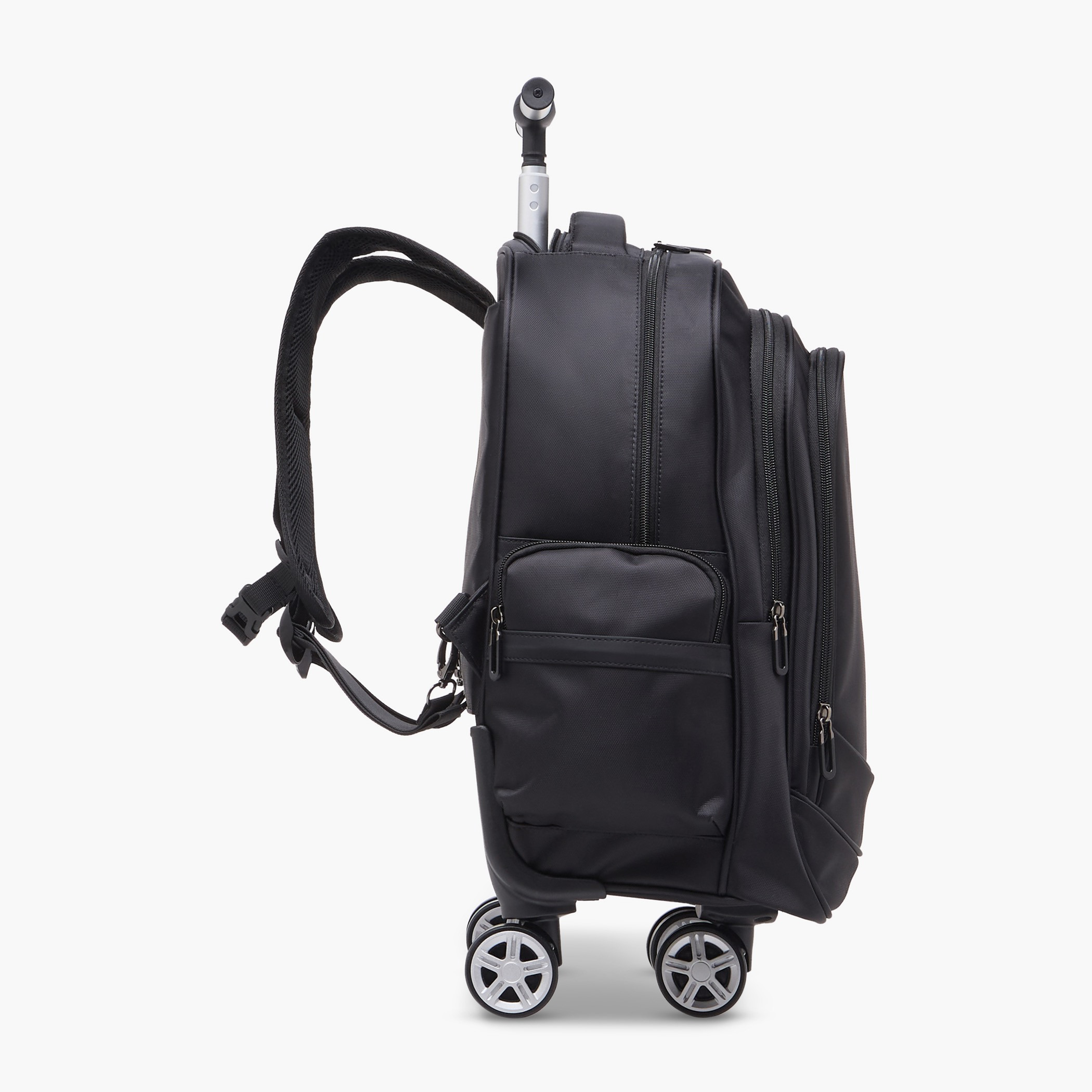 شنطة ترولي سادة بمقبض قابل للسحب للأولاد بعمر 8 -13 سنة - 18.5 بوصة-school-bagsandbackpacks-trolleybags-image-11