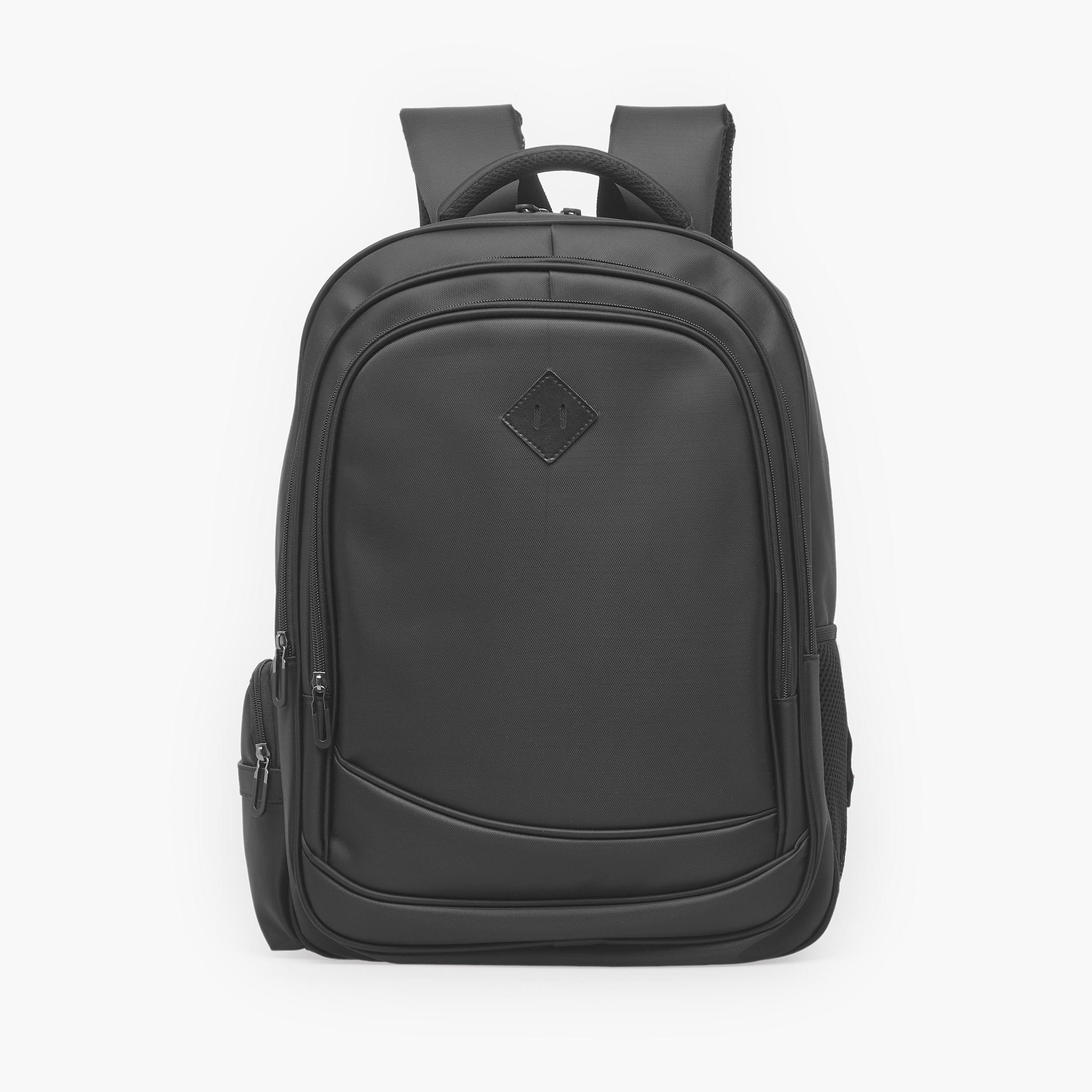 شنطة ظهر سادة بأحزمة مبطنة للأولاد بعمر 8-13سنة - 18.5 بوصة-school-bagsandbackpacks-backpacks-image-1