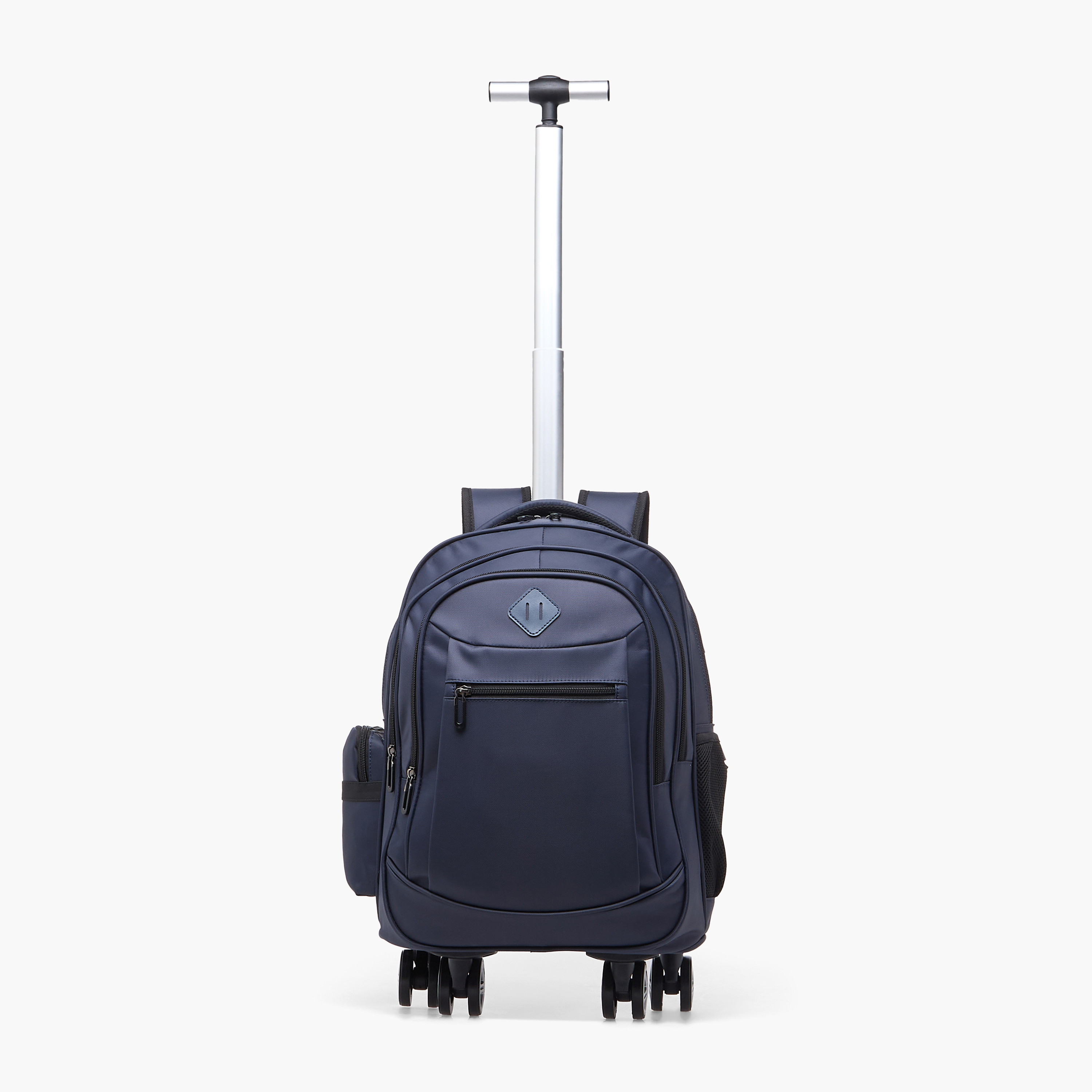 شنطة ظهر ترولي سادة بمقبض قابل للسحب للأولاد بعمر 2-5 سنوات - 18.5 بوصة-school-bagsandbackpacks-trolleybags-image-4