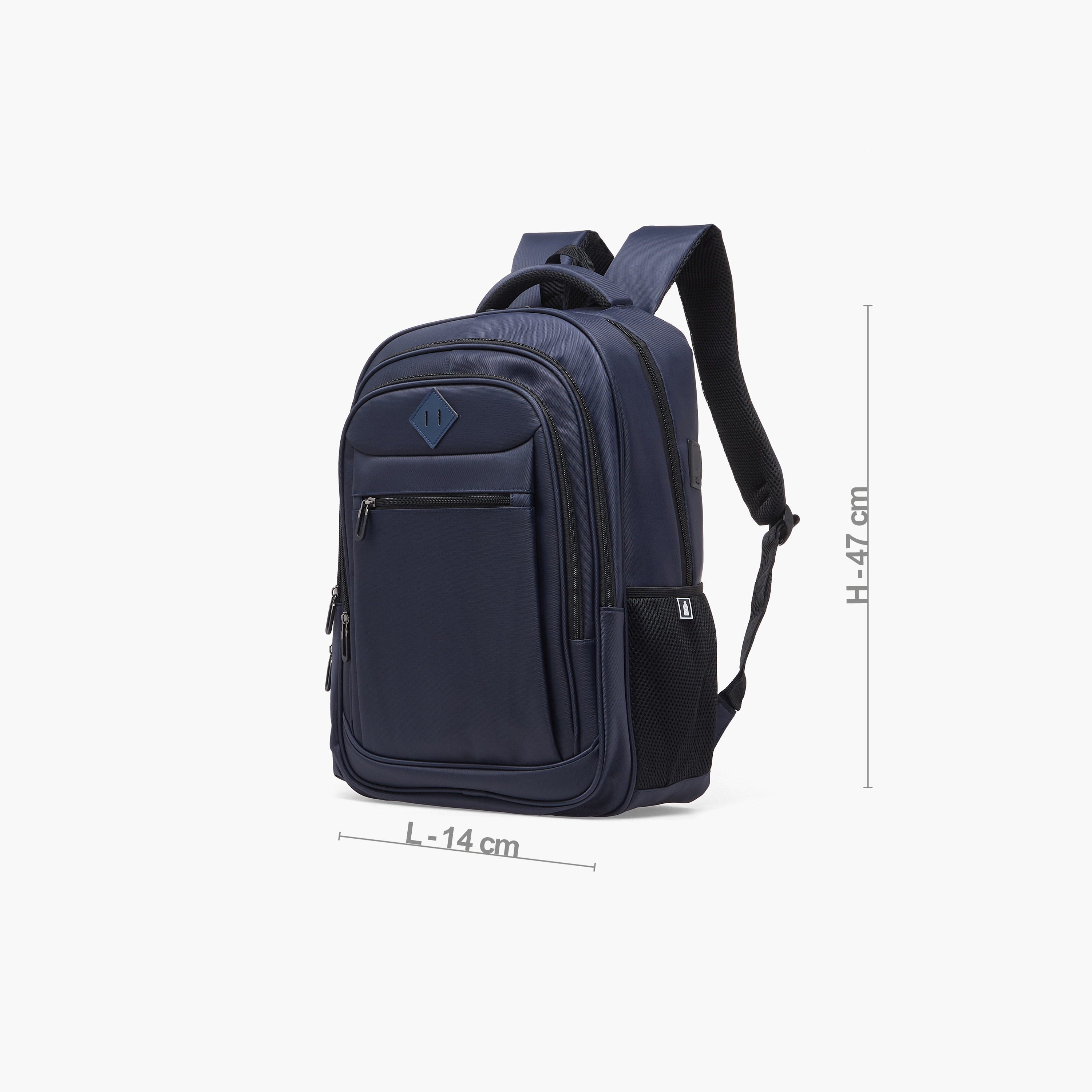 شنطة ظهر سادة للأولاد من 8 إلى 13 سنة بحمّالات مبطنة - 18 بوصة-school-bagsandbackpacks-backpacks-image-8