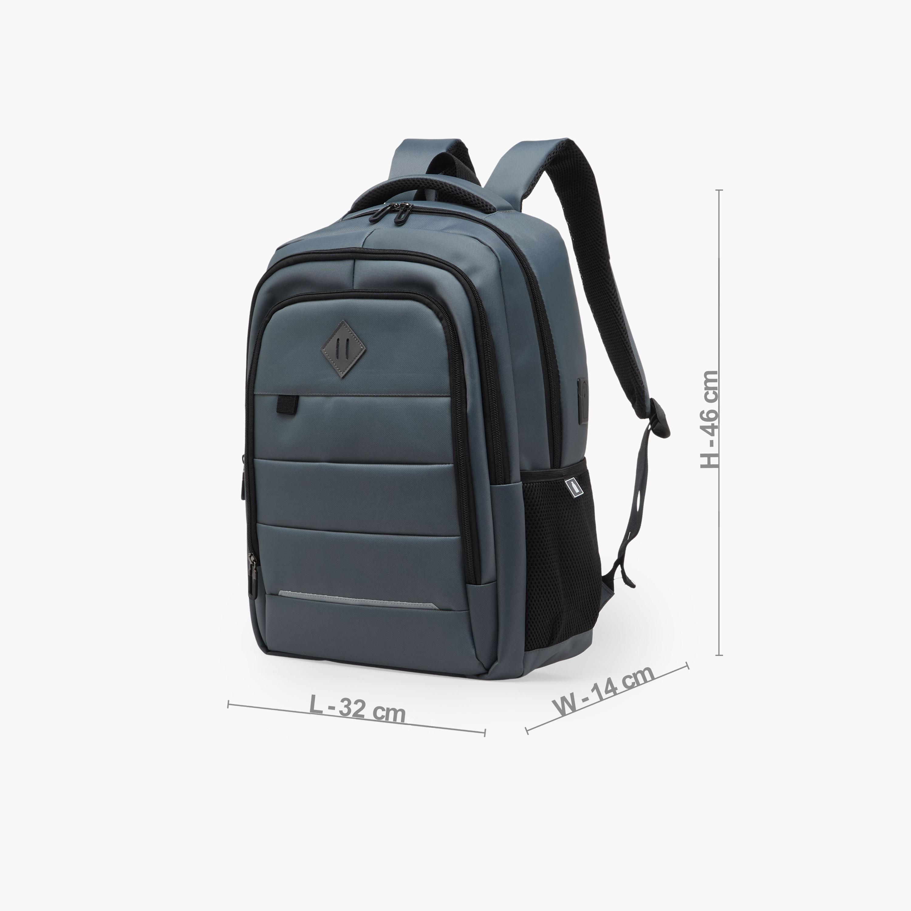 شنطة ظهر سادة بأحزمة مبطنة للأولاد بعمر 2-5 سنوات - 18 بوصة-school-bagsandbackpacks-backpacks-image-7