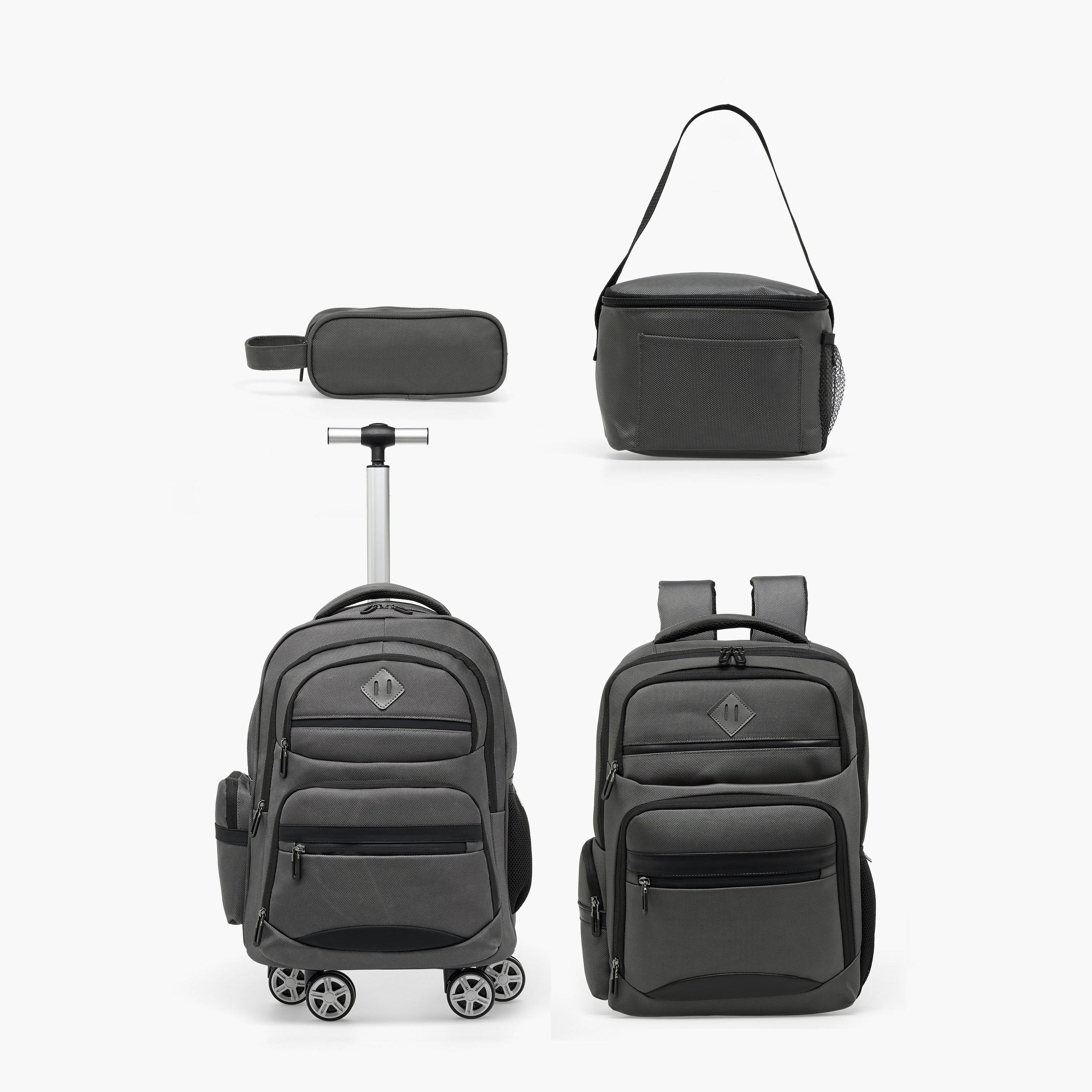 Solid Lunch Bag for Boys 8-13 Years with Strap Handle-school-lunchessentials-lunchbags-image-8