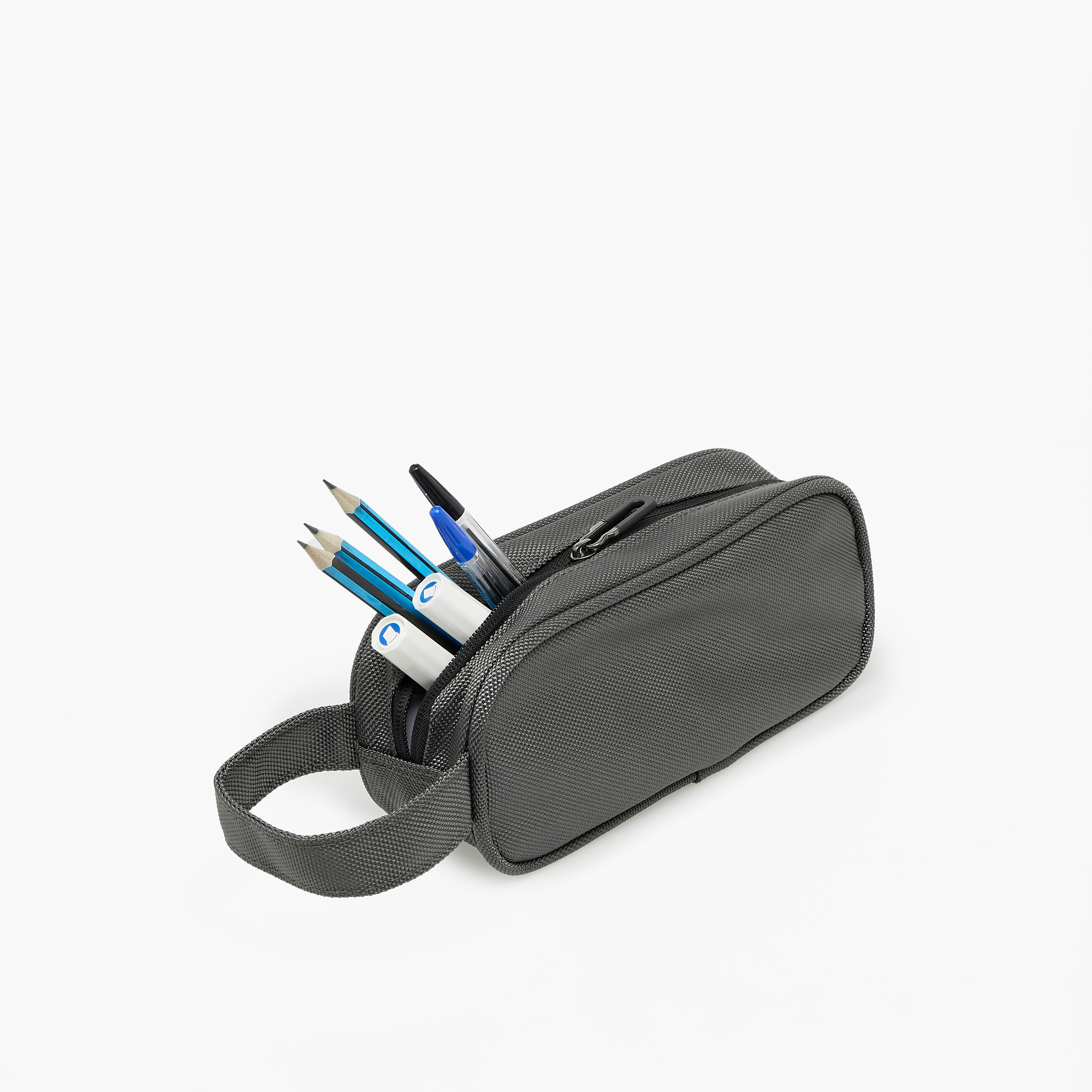 مقلمة قرطاسية سادة بسحاب إغلاق آمن-school-stationery-pencilcases-image-5