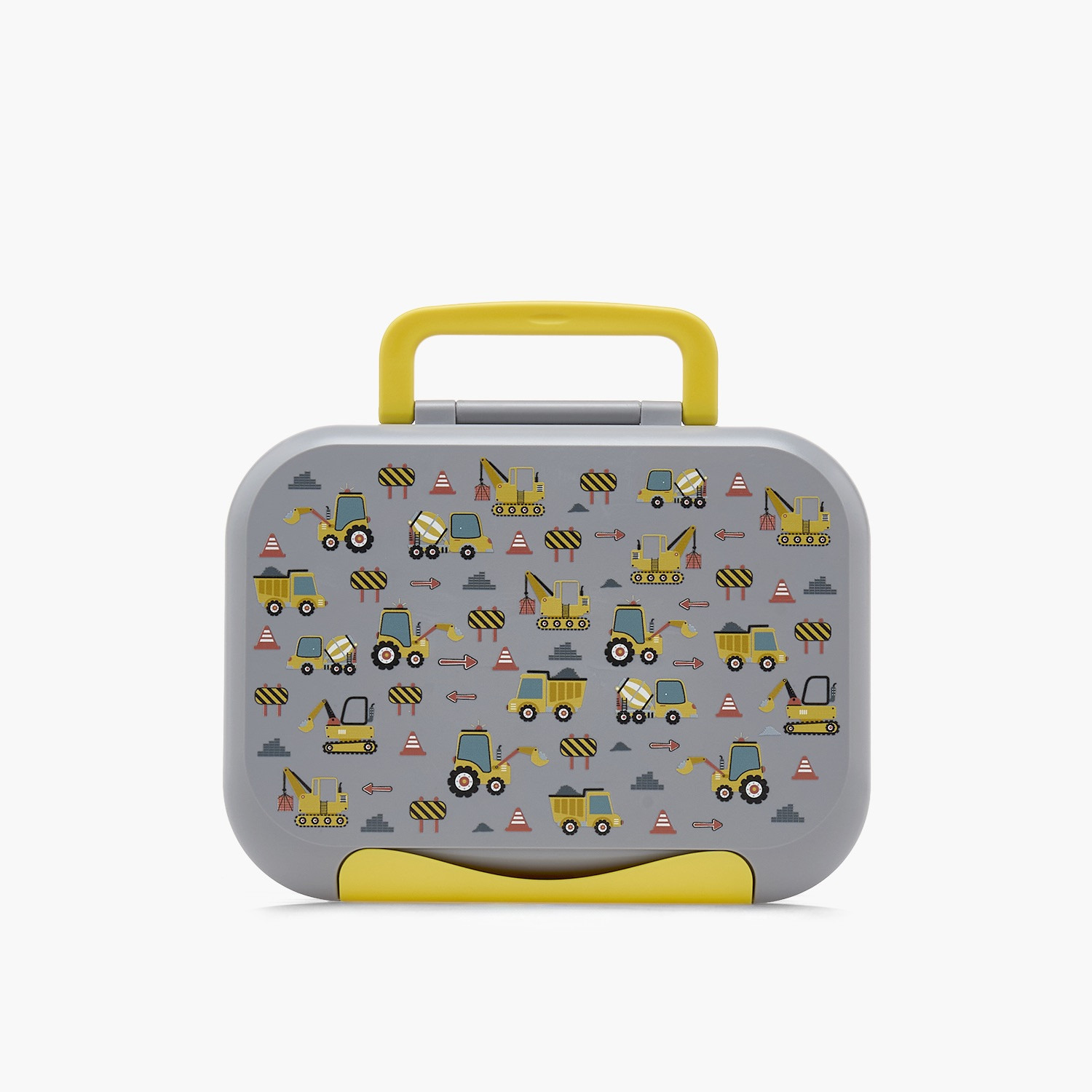 Vehicle Print Lunch Box for Kids with Compartments - 1.2 L-school-lunchessentials-lunchboxes-image-4