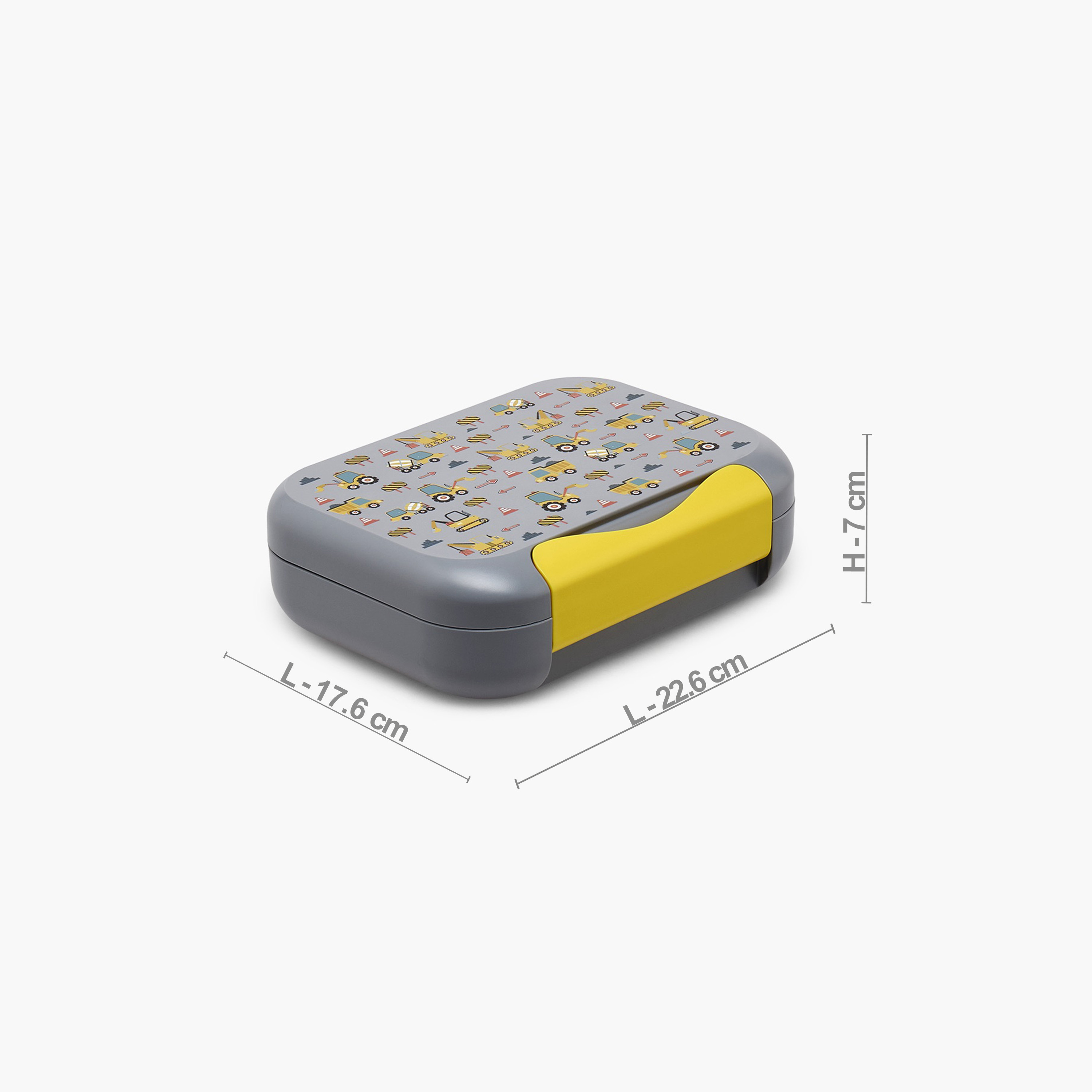 Vehicle Print Lunch Box for Kids with Compartments - 1.2 L-school-lunchessentials-lunchboxes-image-9