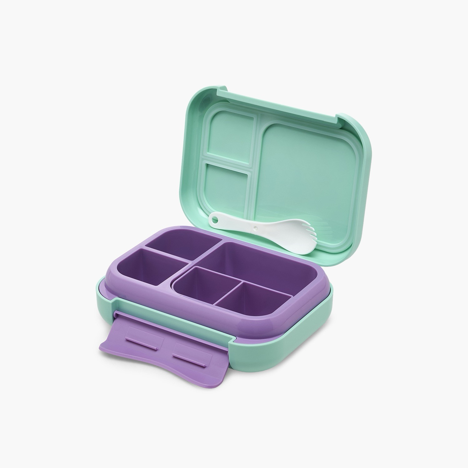 Mermaid Print Bento Lunch Box for Girls with Compartments - 1.2 L-school-lunchessentials-lunchboxes-image-5