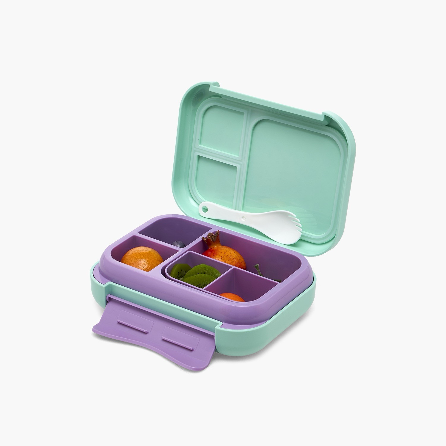 Mermaid Print Bento Lunch Box for Girls with Compartments - 1.2 L-school-lunchessentials-lunchboxes-image-8