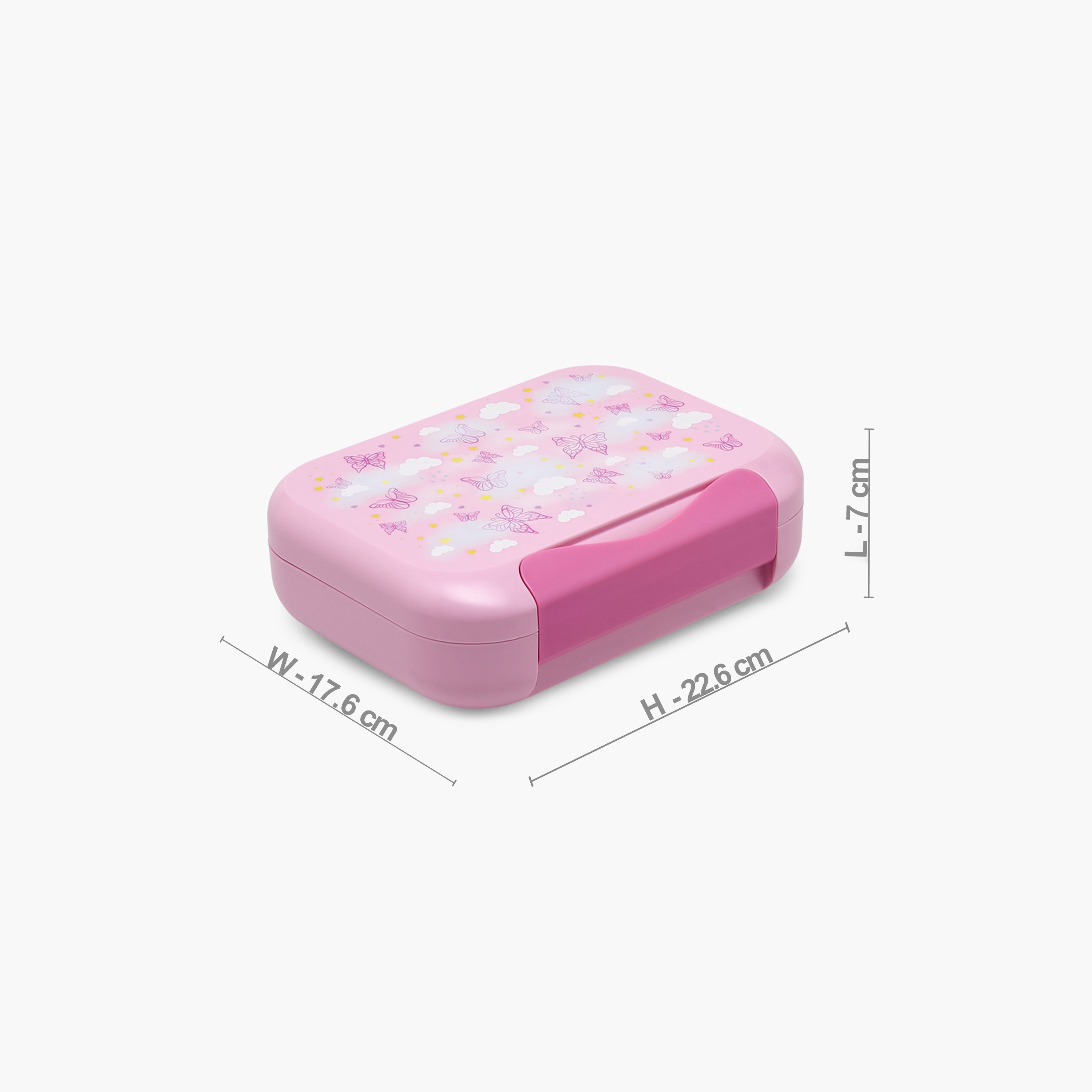صندوق غداء للبنات بطبعات فراشات مع أقسام - 1.2 لتر-school-lunchessentials-lunchboxes-image-8