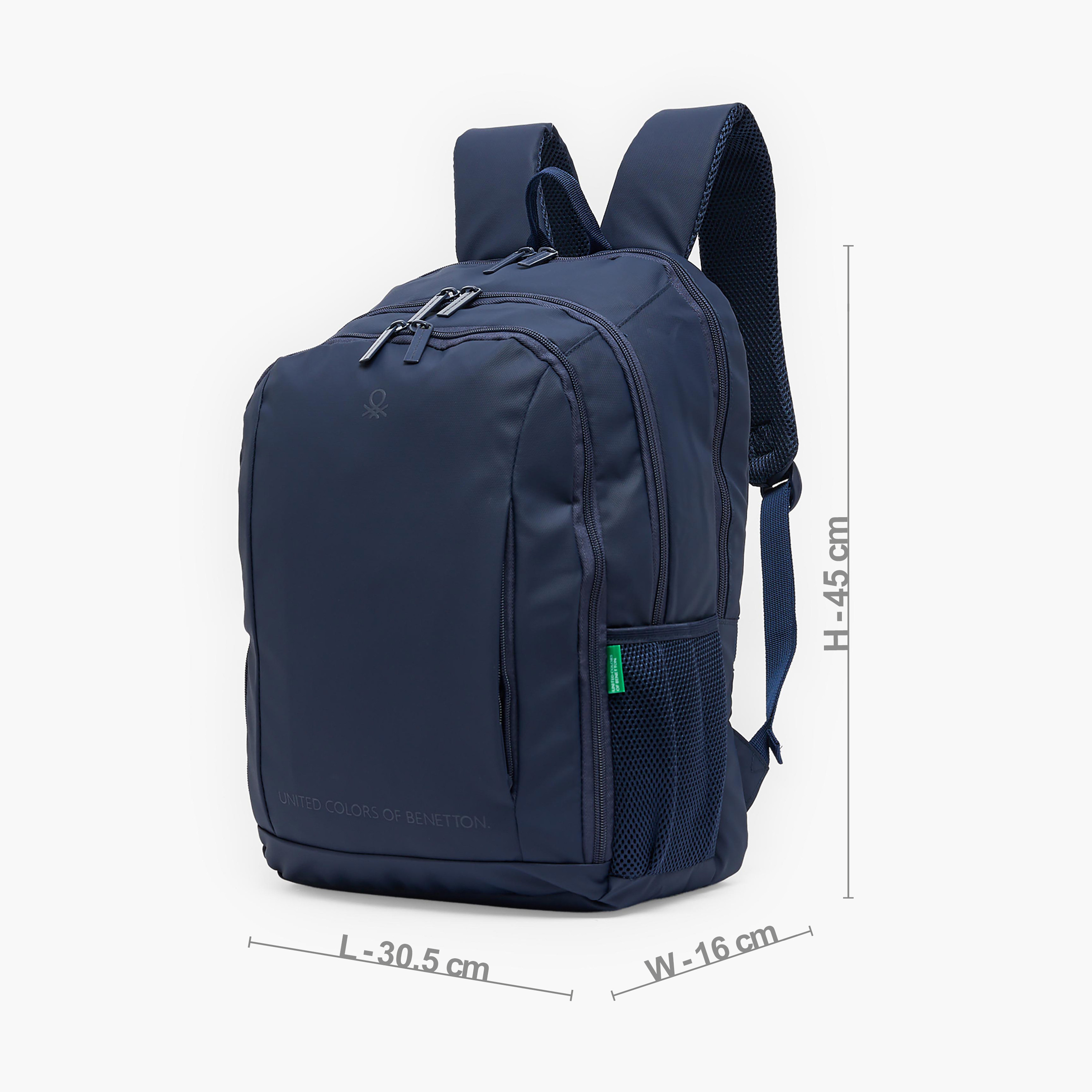 United Colors of Benetton Solid Backpack for Boys 8-13 Years with Adjustable Straps - 18 inches-school-bagsandbackpacks-backpacks-image-8
