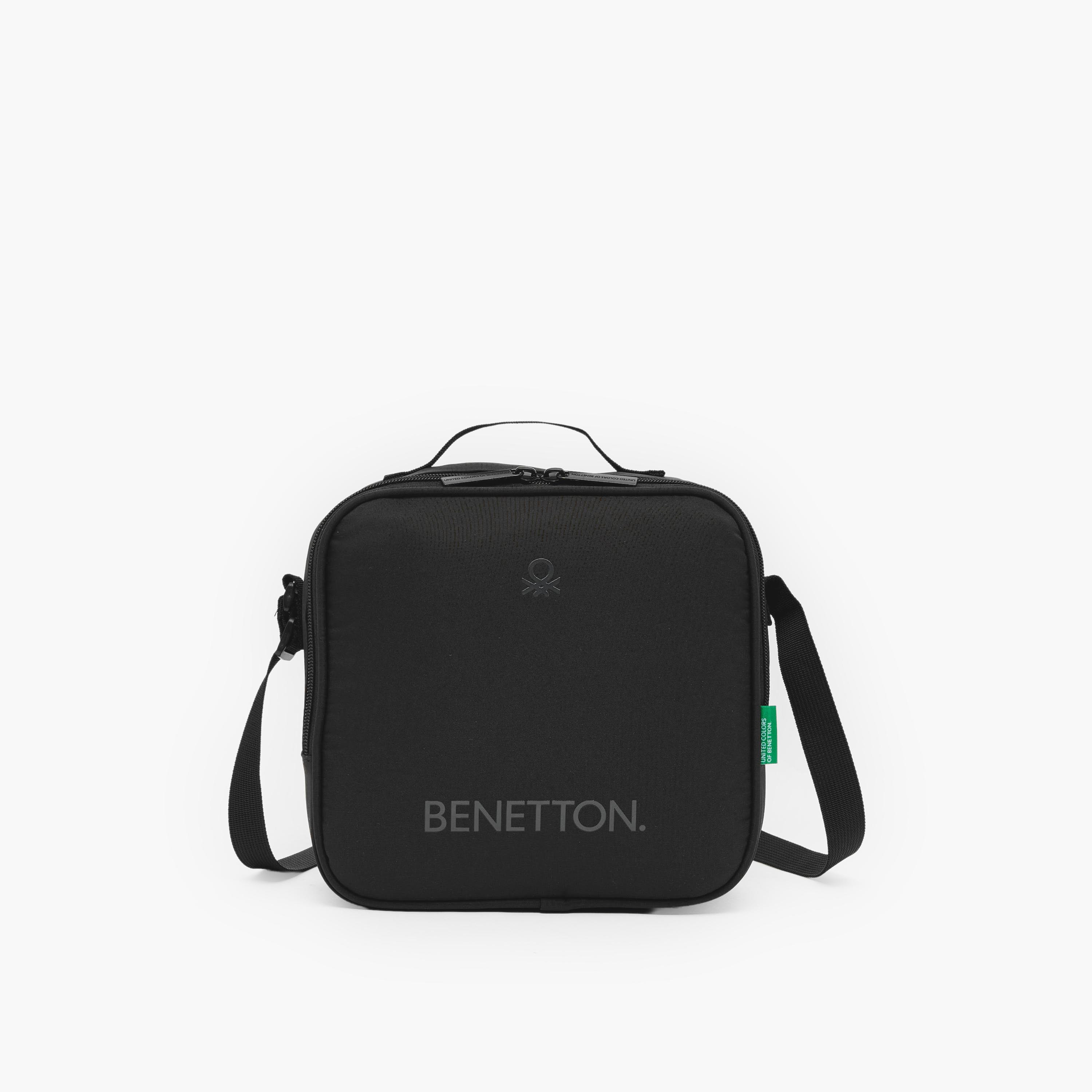 United Colors of Benetton Logo Print Lunch Bag for Boys 8-13 Years with Insulation-school-lunchessentials-lunchbags-image-1