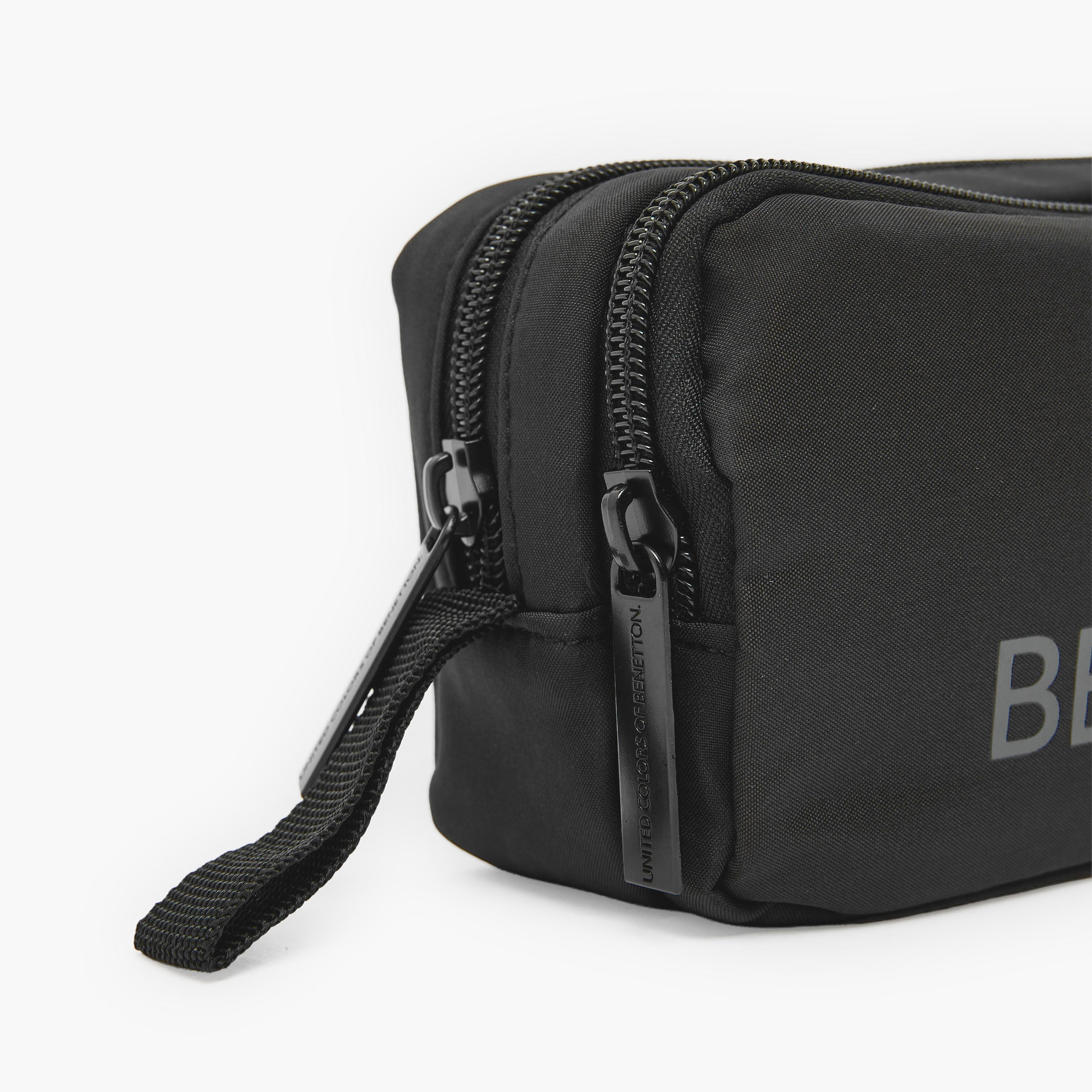 مقلمة بقسمين وطبعات شعار من يونايتد كلرز أوف بينيتون-school-stationery-pencilcases-image-3