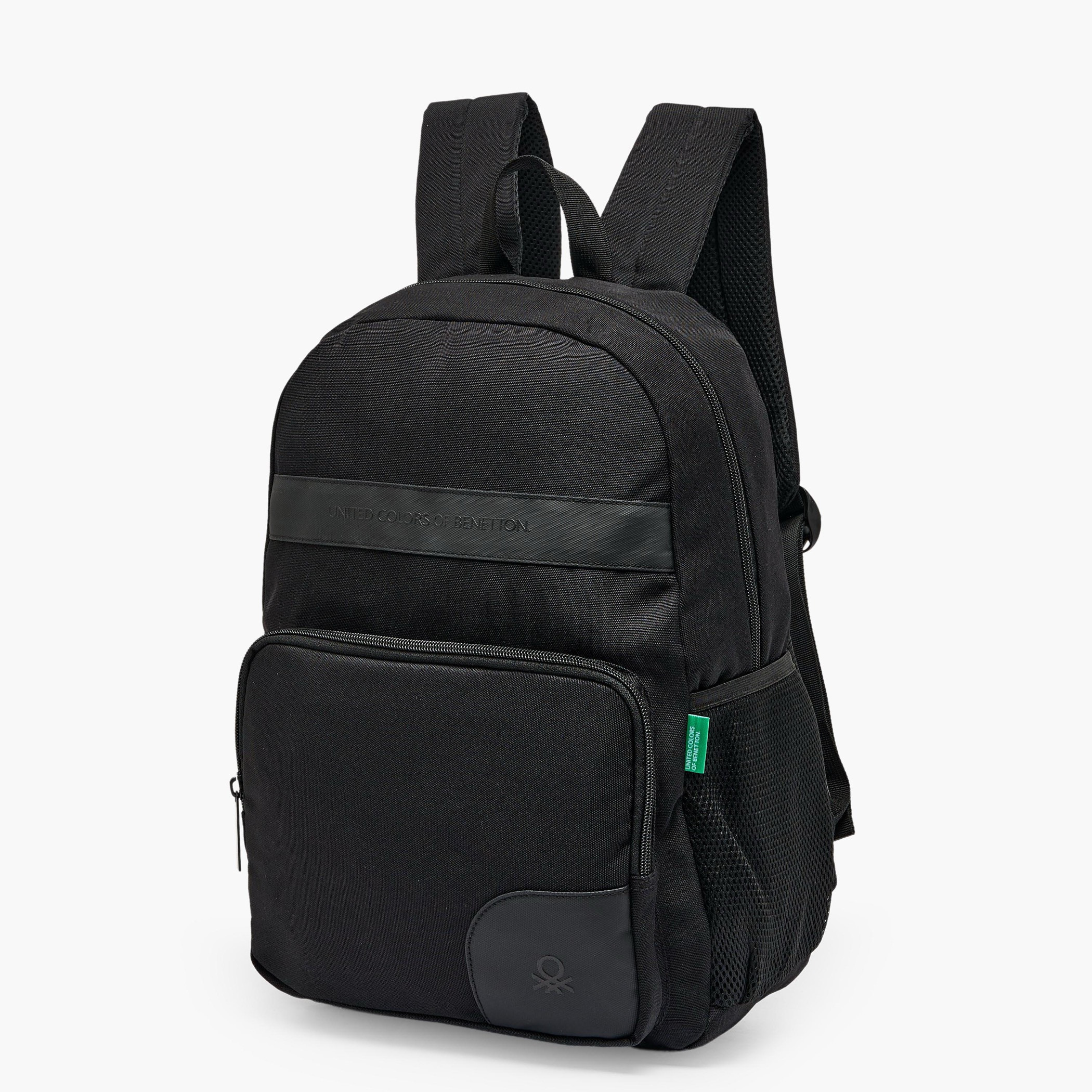 United Colors of Benetton Solid Backpack for Boys 8-13 Years with Adjustable Straps - 17 inches-school-bagsandbackpacks-backpacks-image-2
