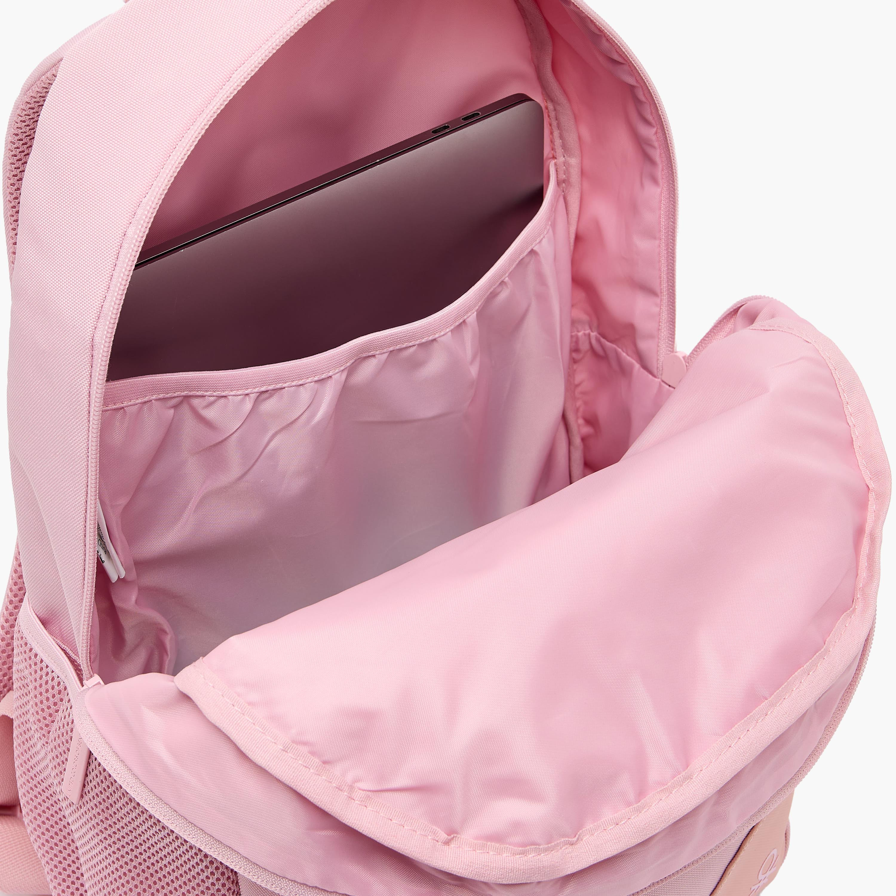 United Colors of Benetton Solid Backpack for Girls 8-13 Years with Adjustable Straps - 17 inches-school-bagsandbackpacks-backpacks-image-5